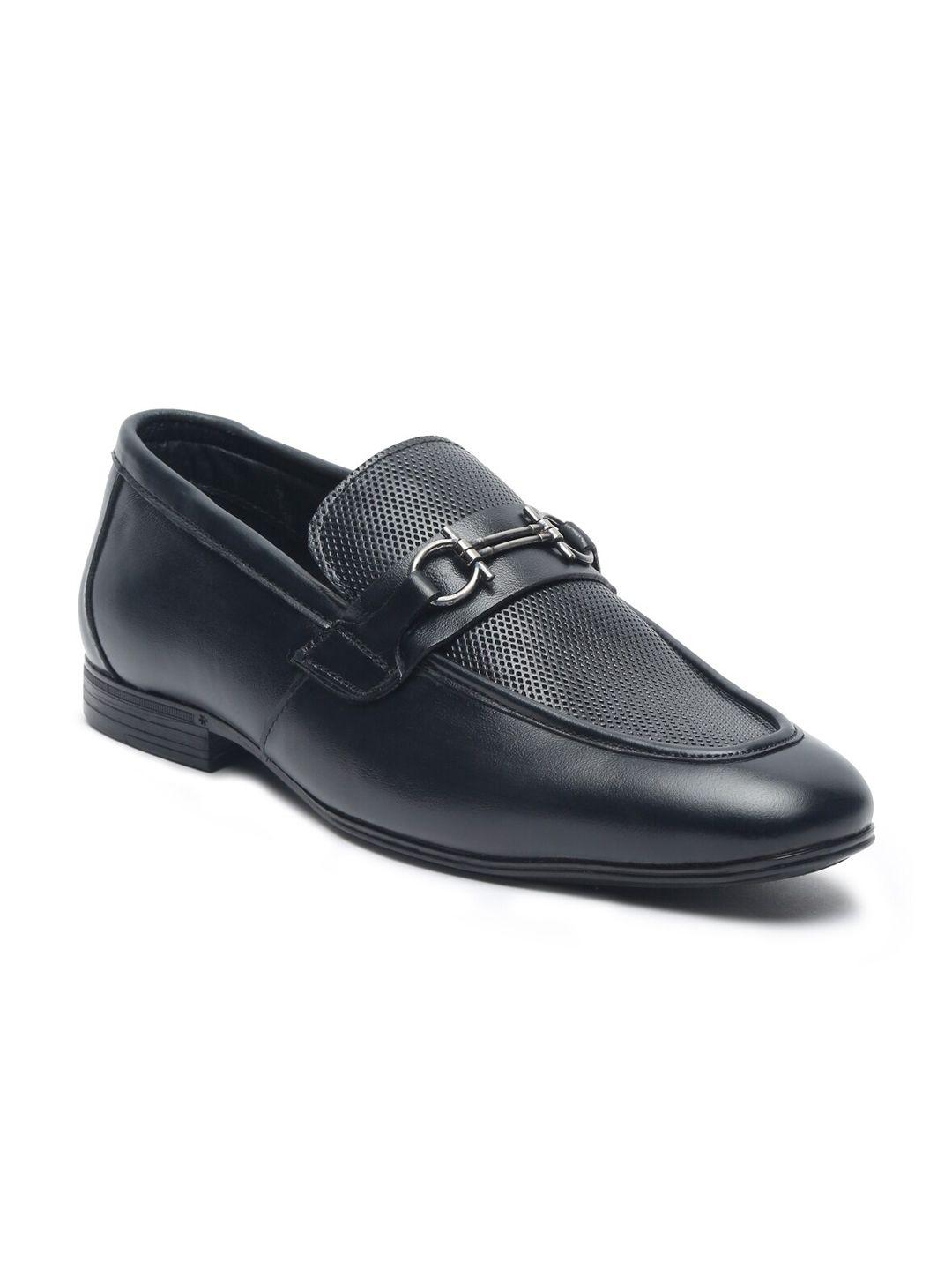 teakwood leathers men textured formal leather loafers