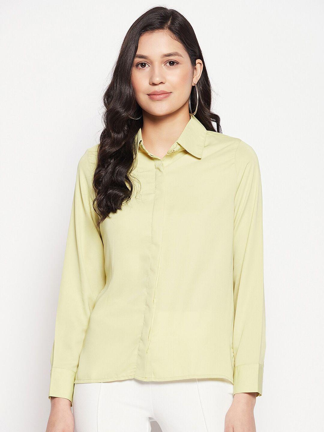 madame spread collar regular casual shirt