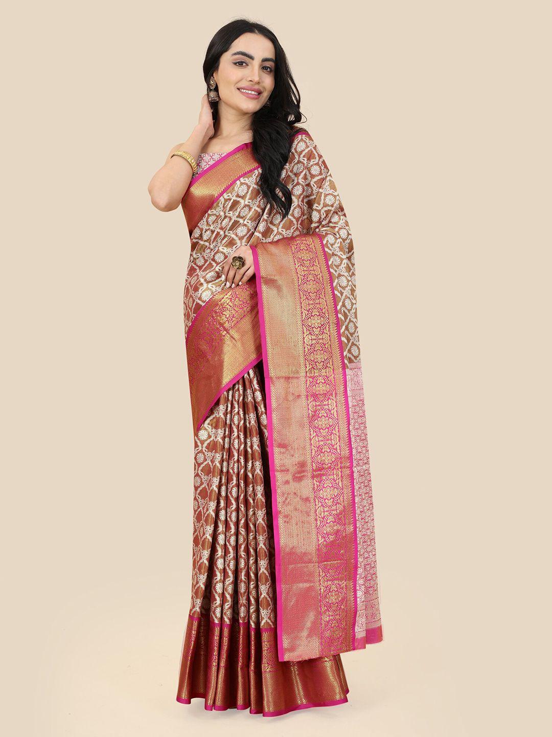 royal rajgharana saree ethnic motifs woven design zari banarasi sarees