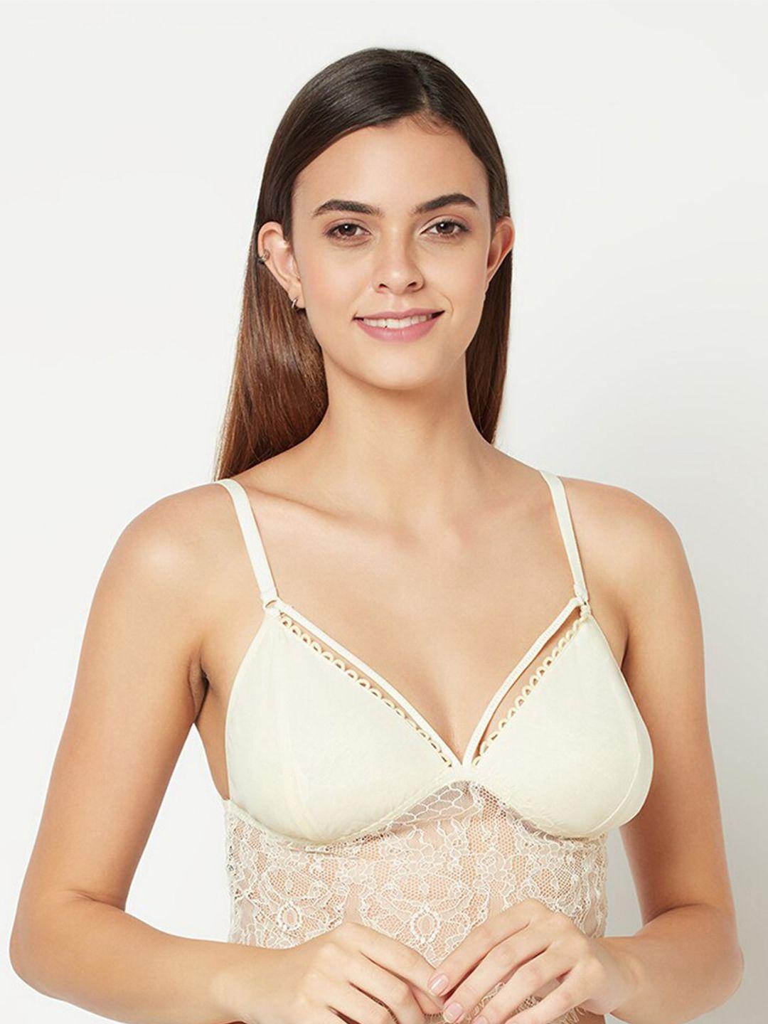 da intimo floral cotton bralette bra