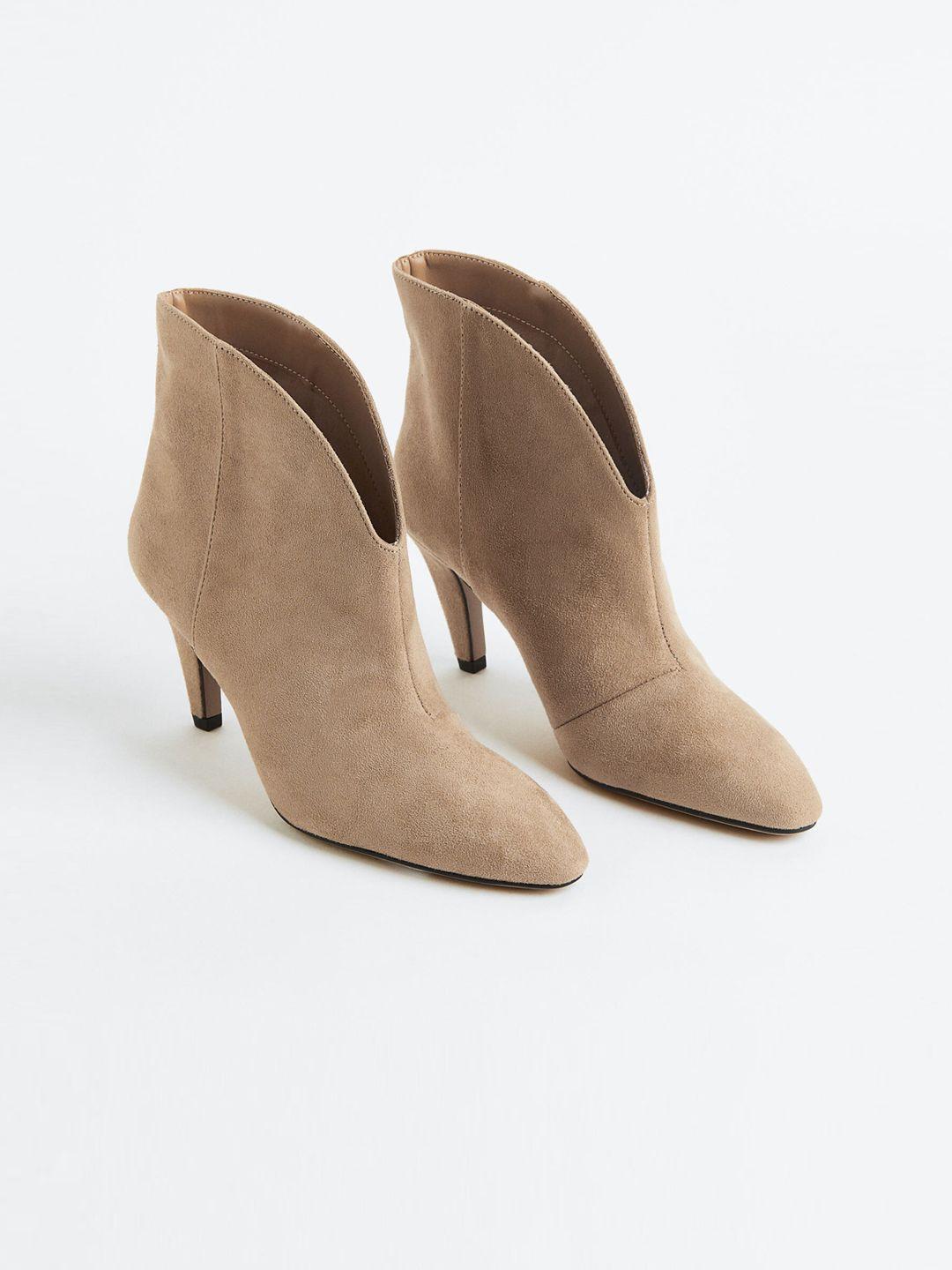 h&m women heeled boots