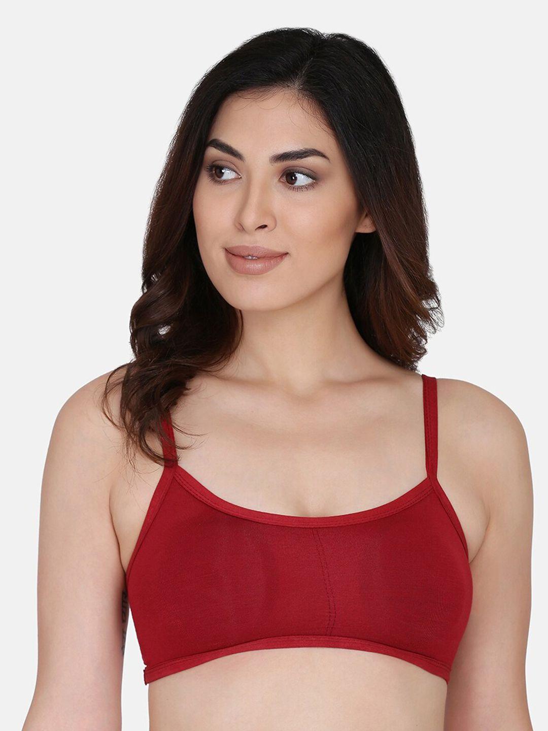 prettybold lightly padded full coverage styled back bralette bra