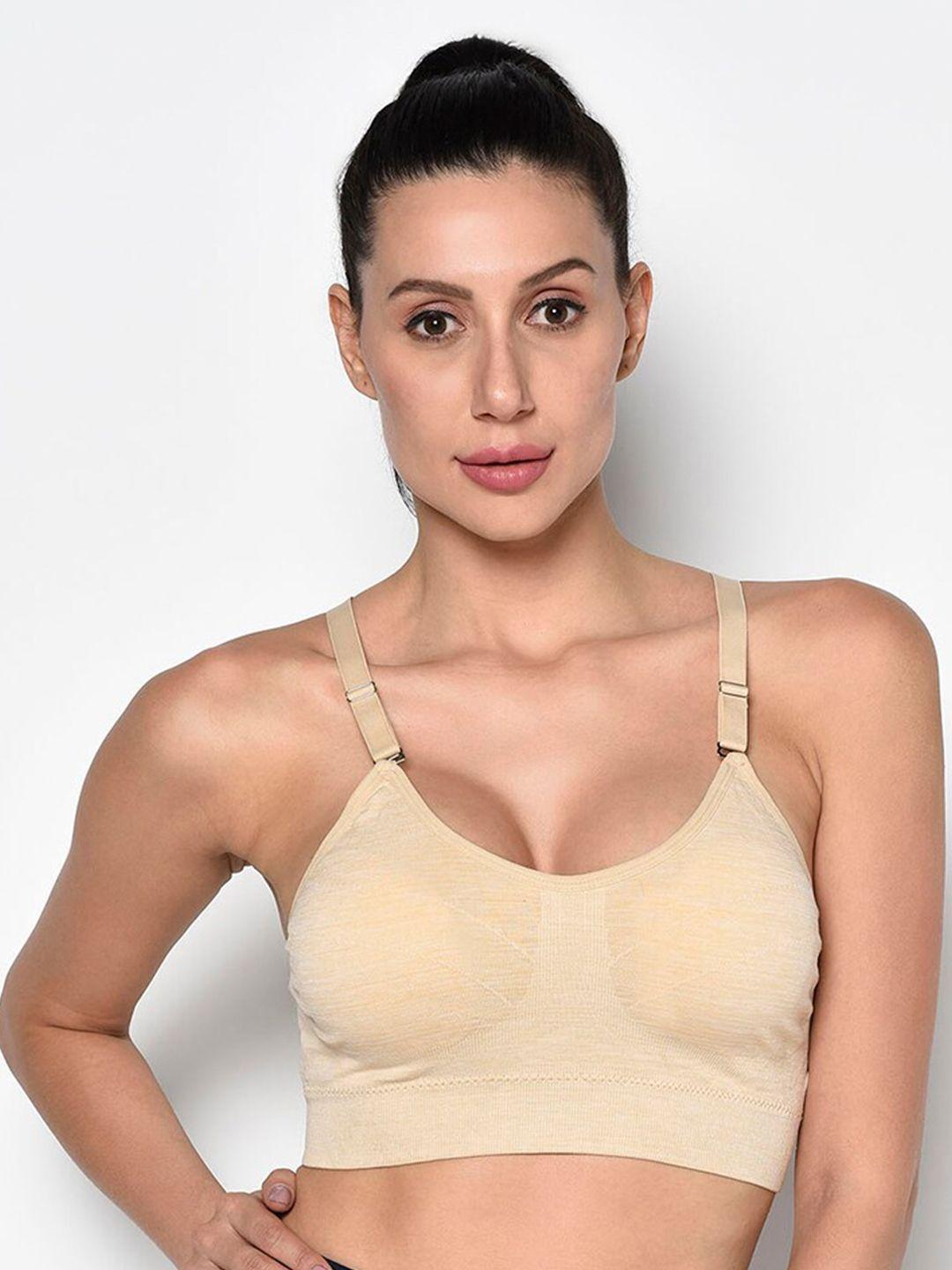 prettybold lightly padded styled back sports bra