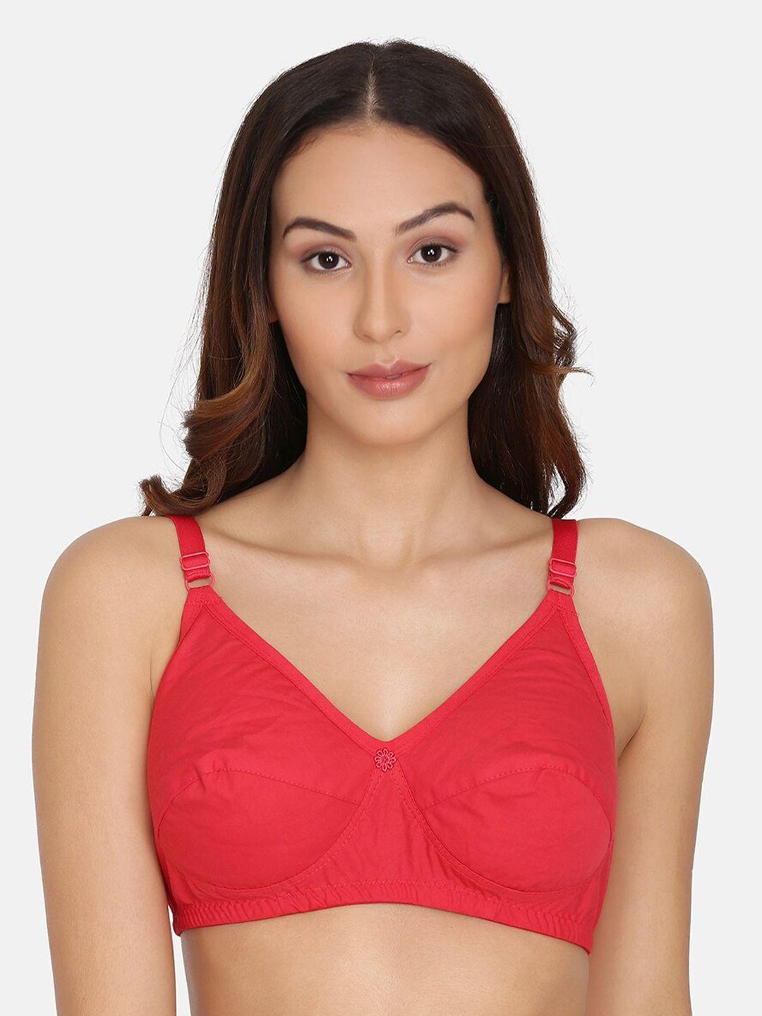 prettybold non padded non wired cotton minimizer bra