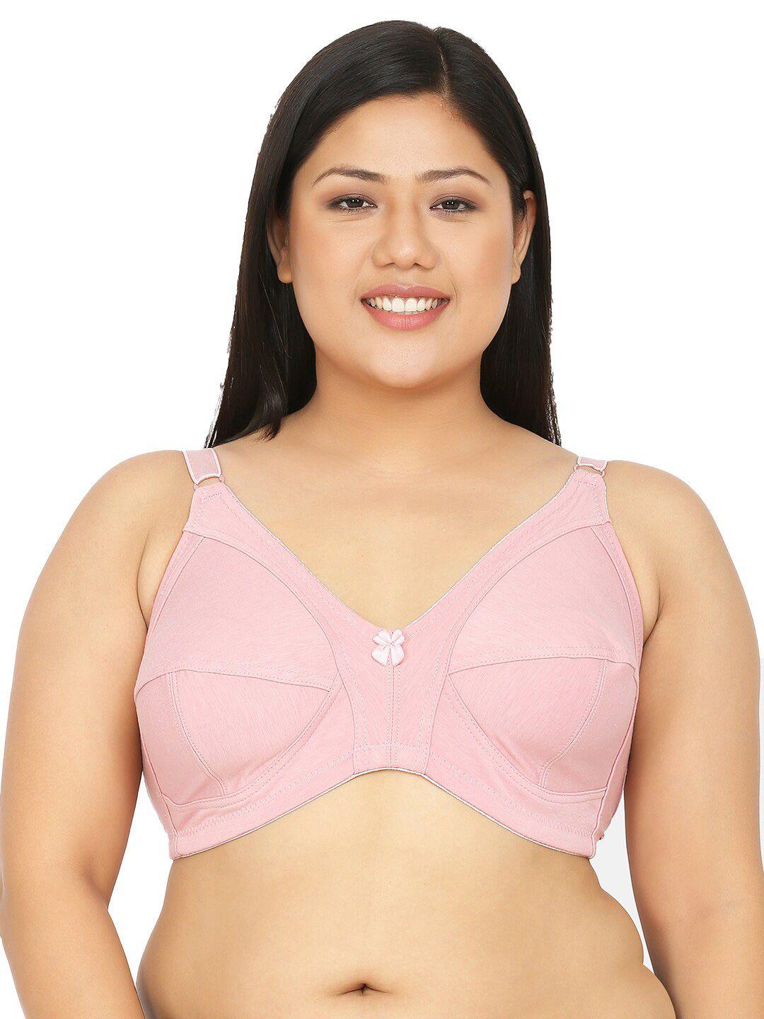 curvy love pink bra