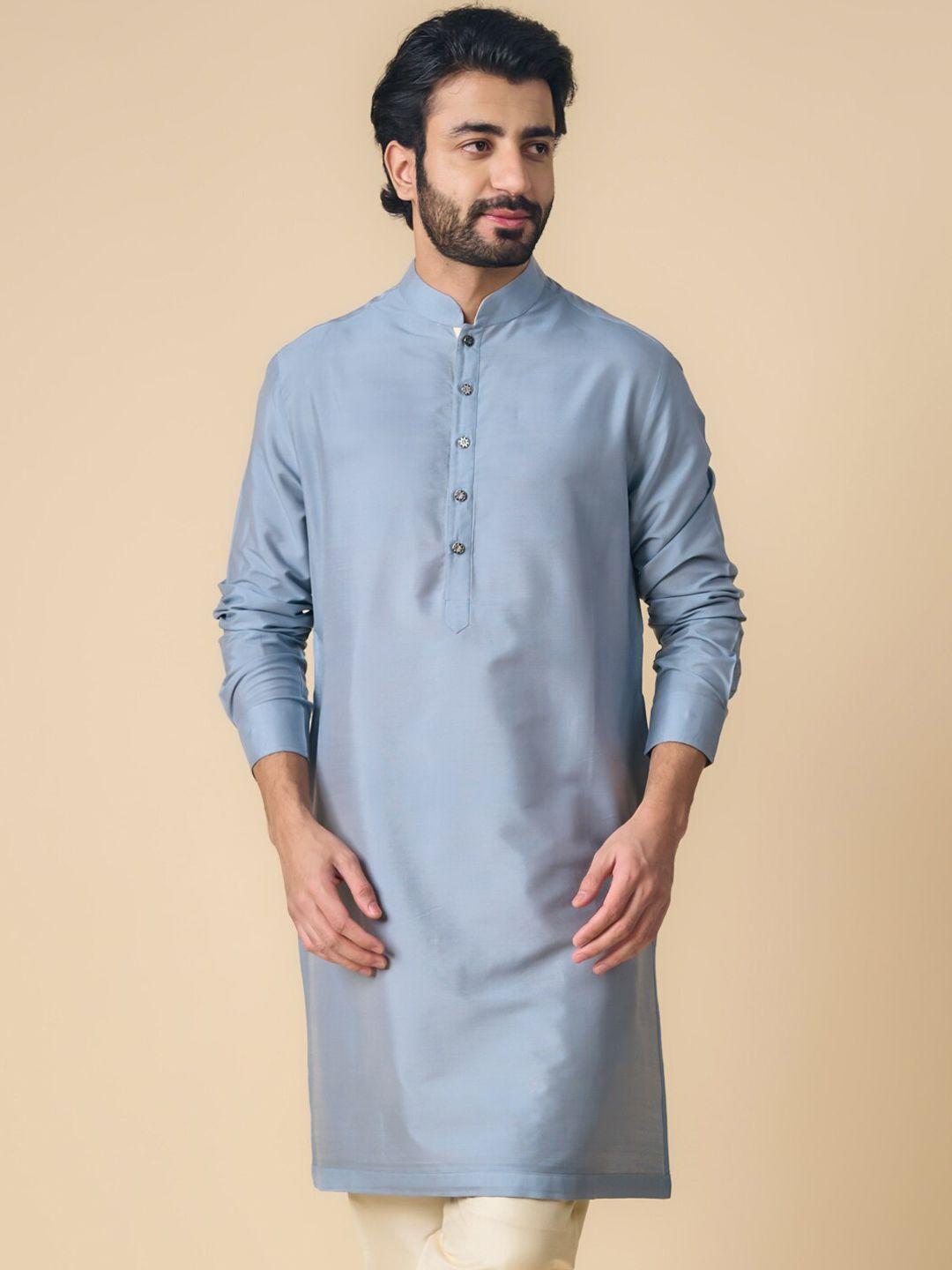 tasva men mandarin collar kurta