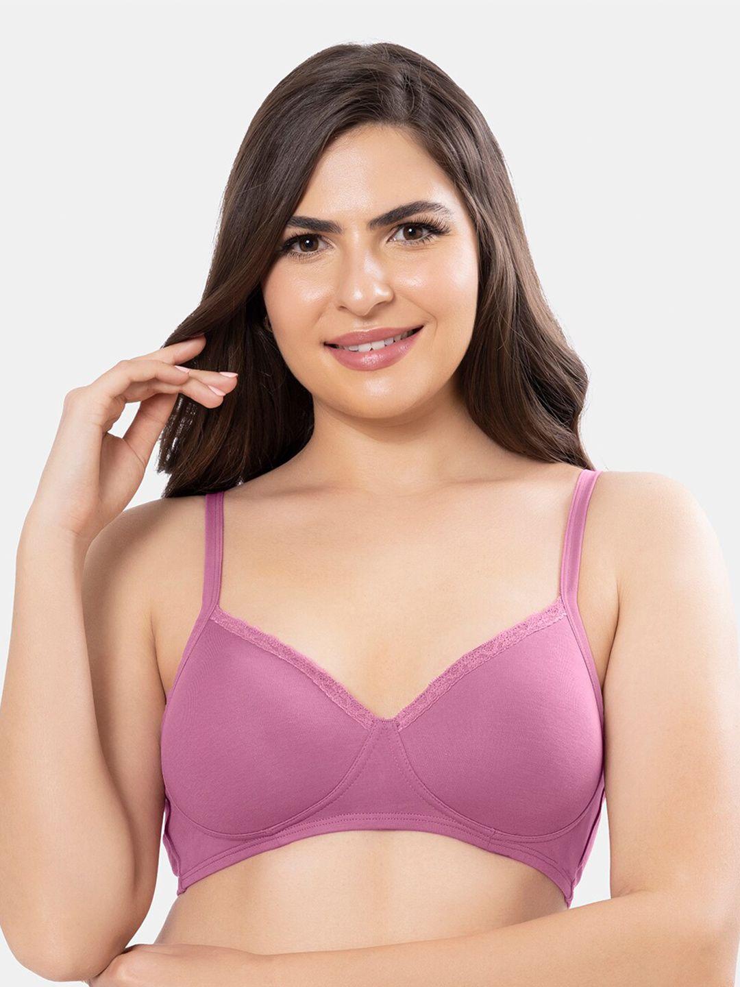 amante solid padded non-wired full coverage t-shirt bra - bra10202