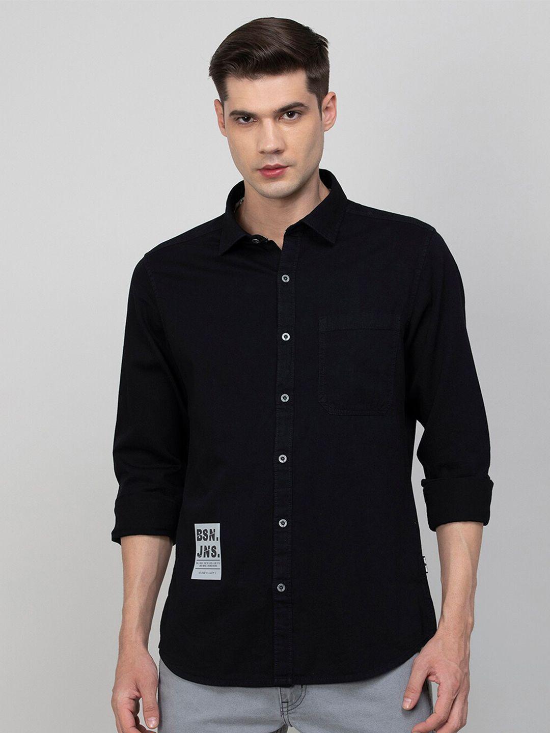 bossini spread collar casual shirt