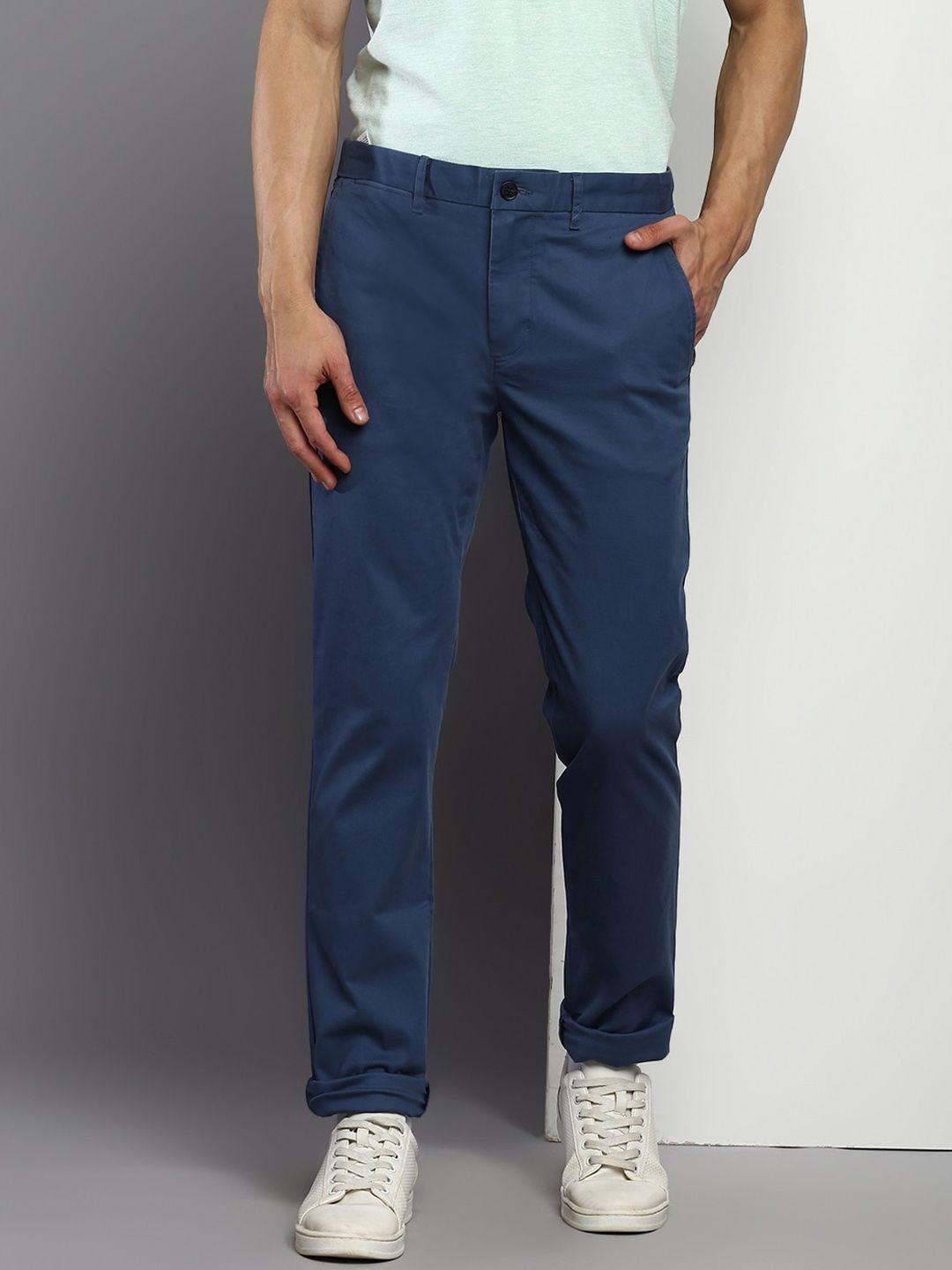 tommy hilfiger cotton chinos trousers