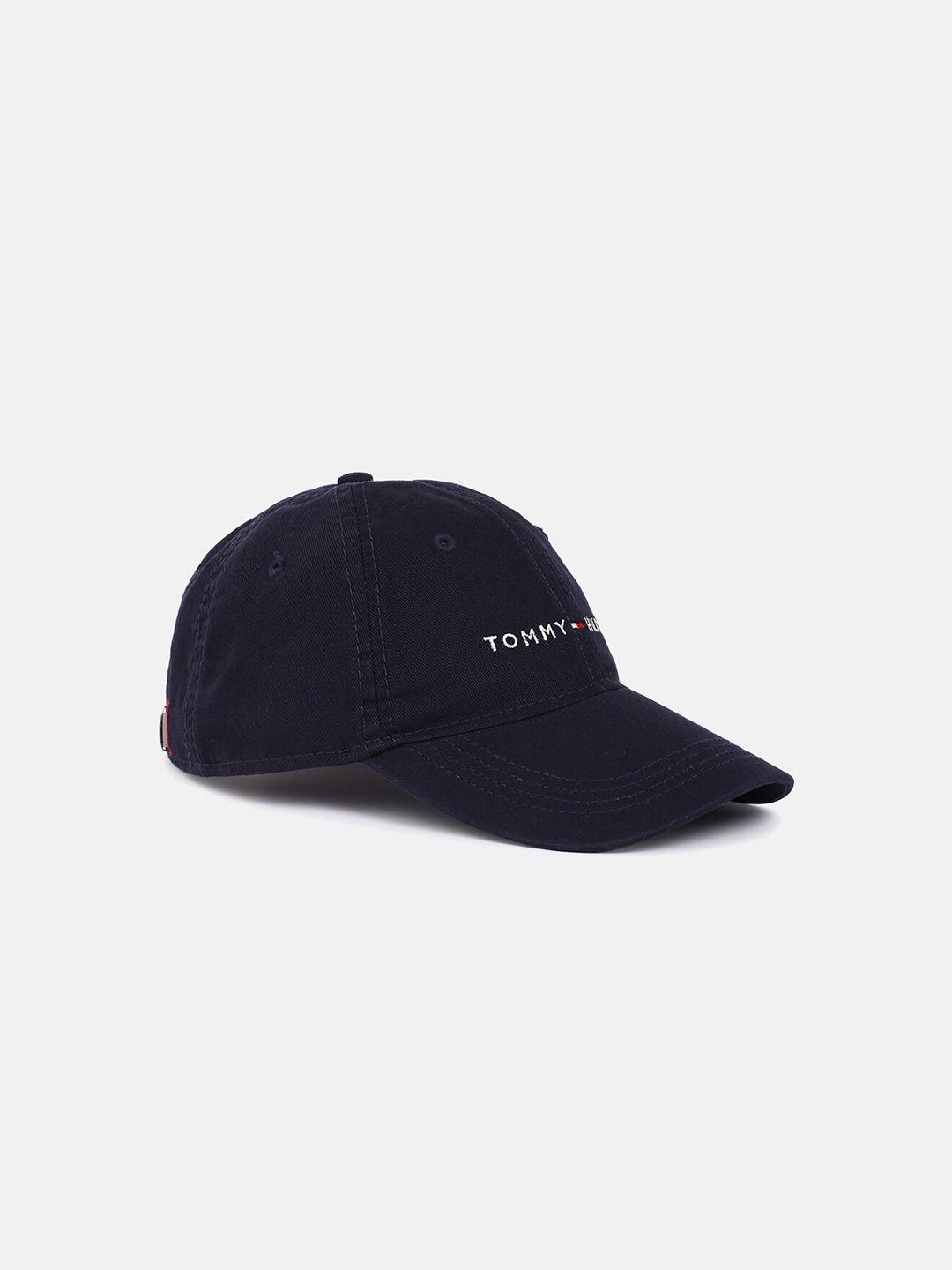 tommy hilfiger men embroidered cotton baseball cap