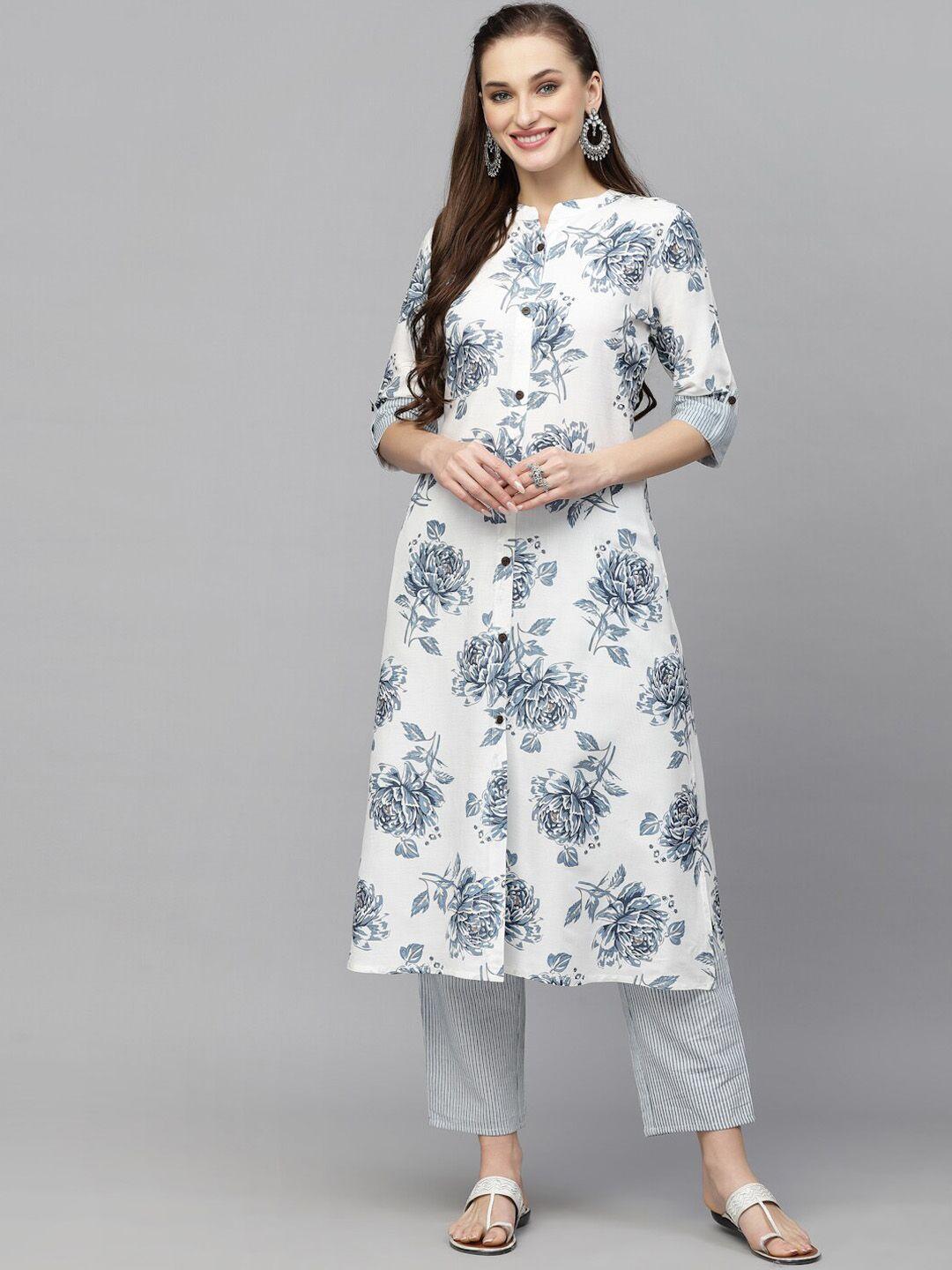 stylum floral printed kurta