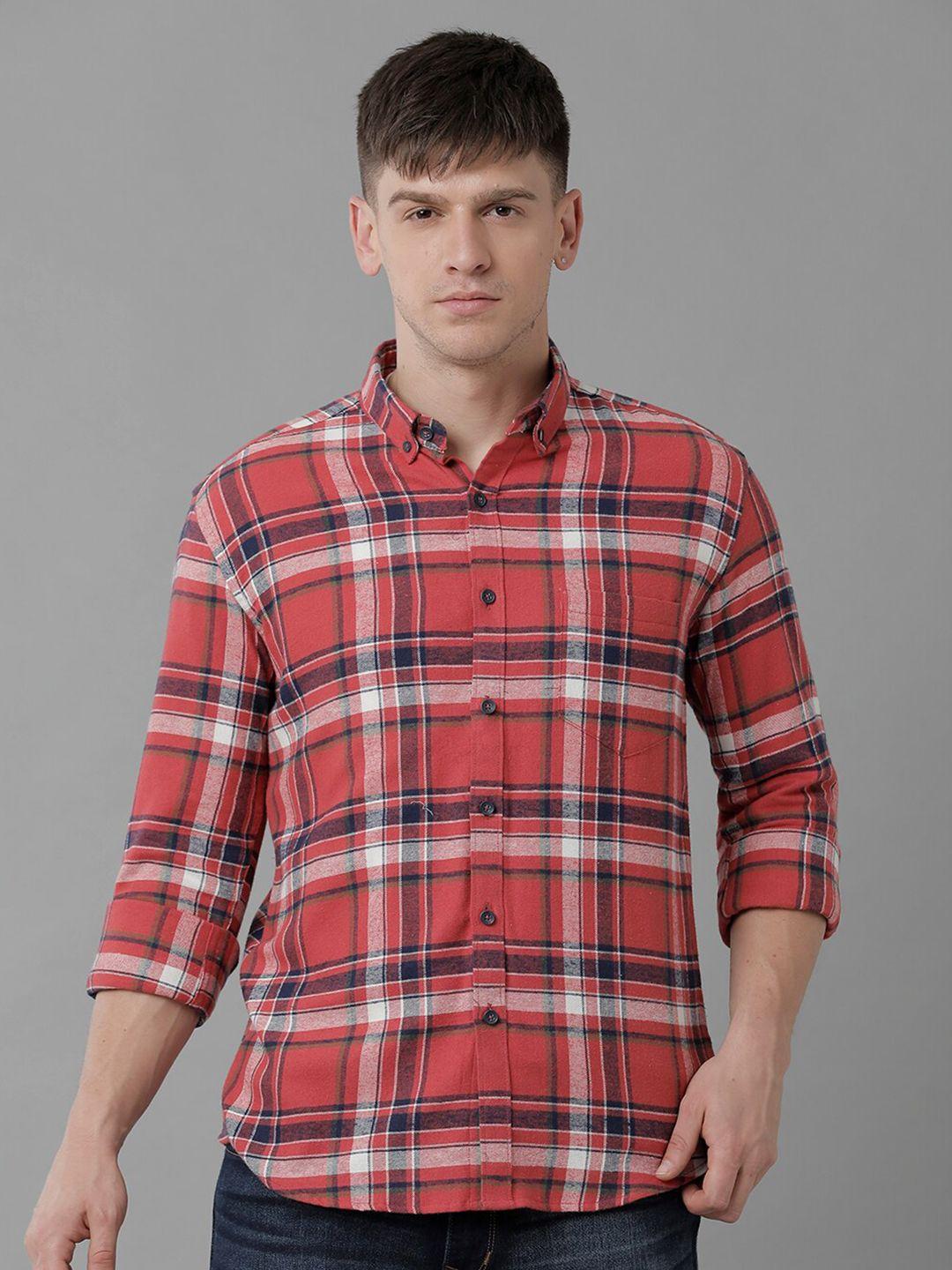 yovish premium tartan checks checked cotton casual shirt