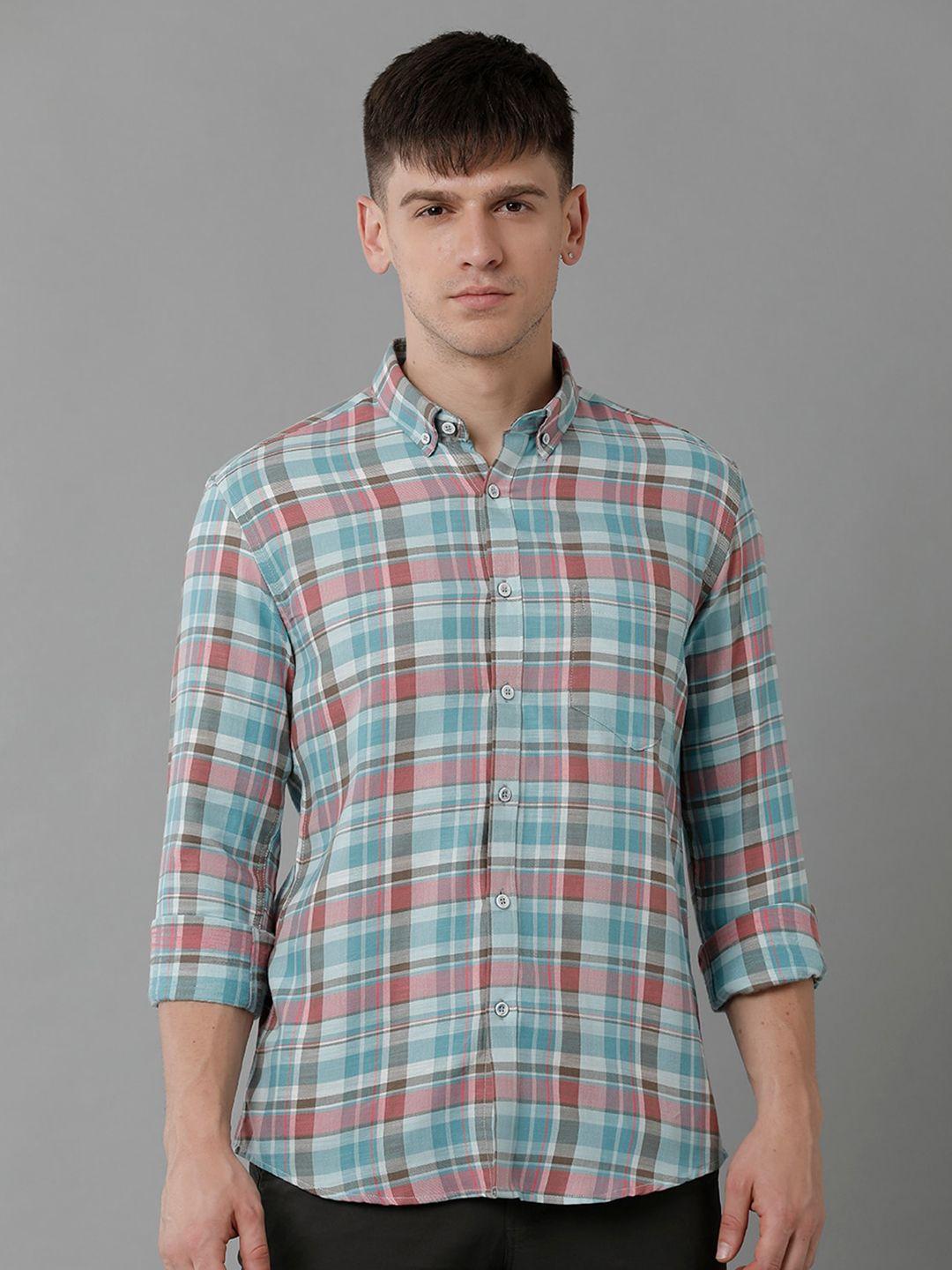 yovish premium tartan checks checked cotton casual shirt