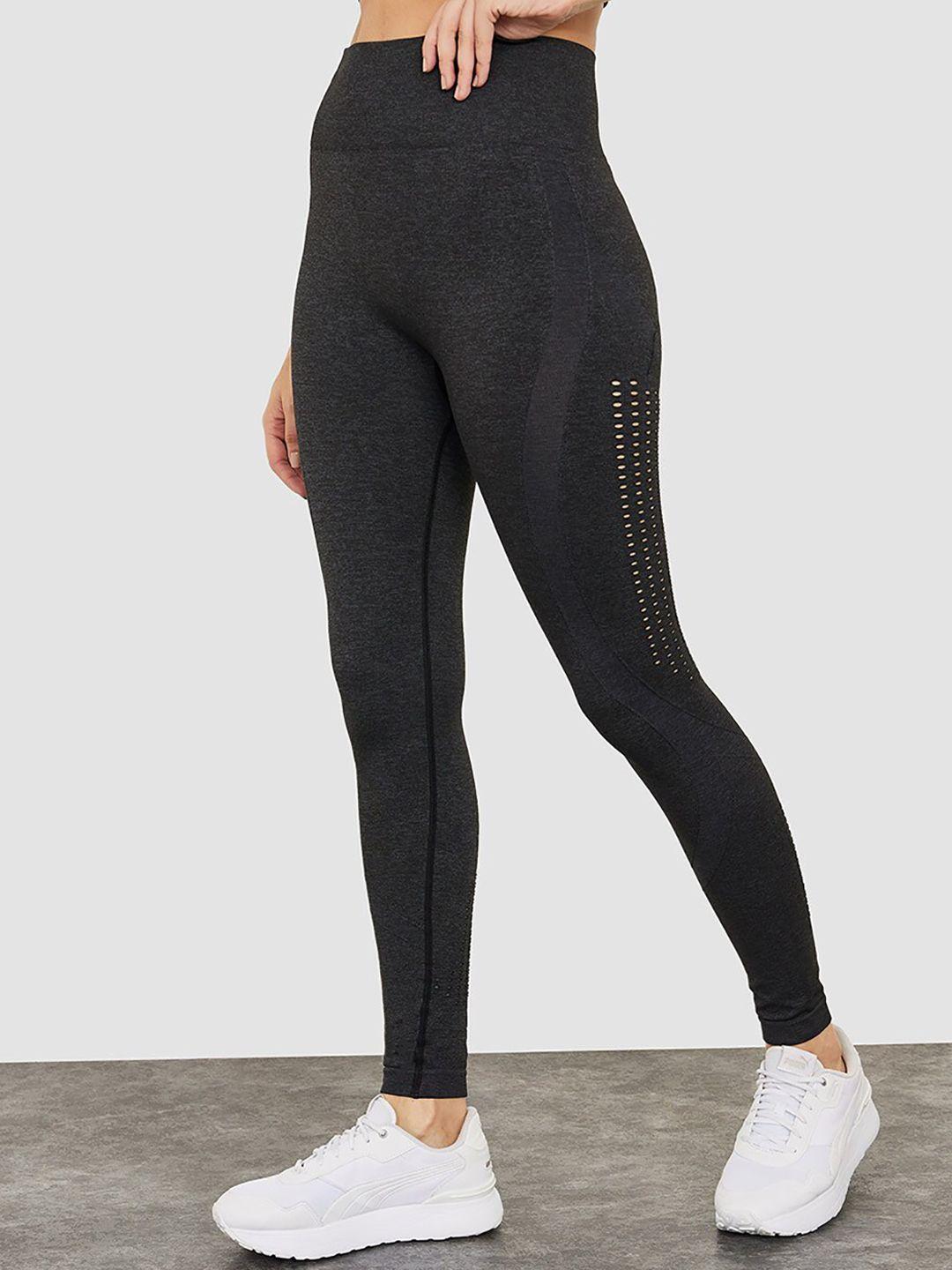 styli women cut-out detail sports tights