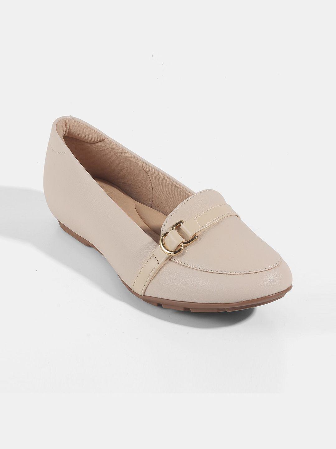 modare women textured embellished ballerinas