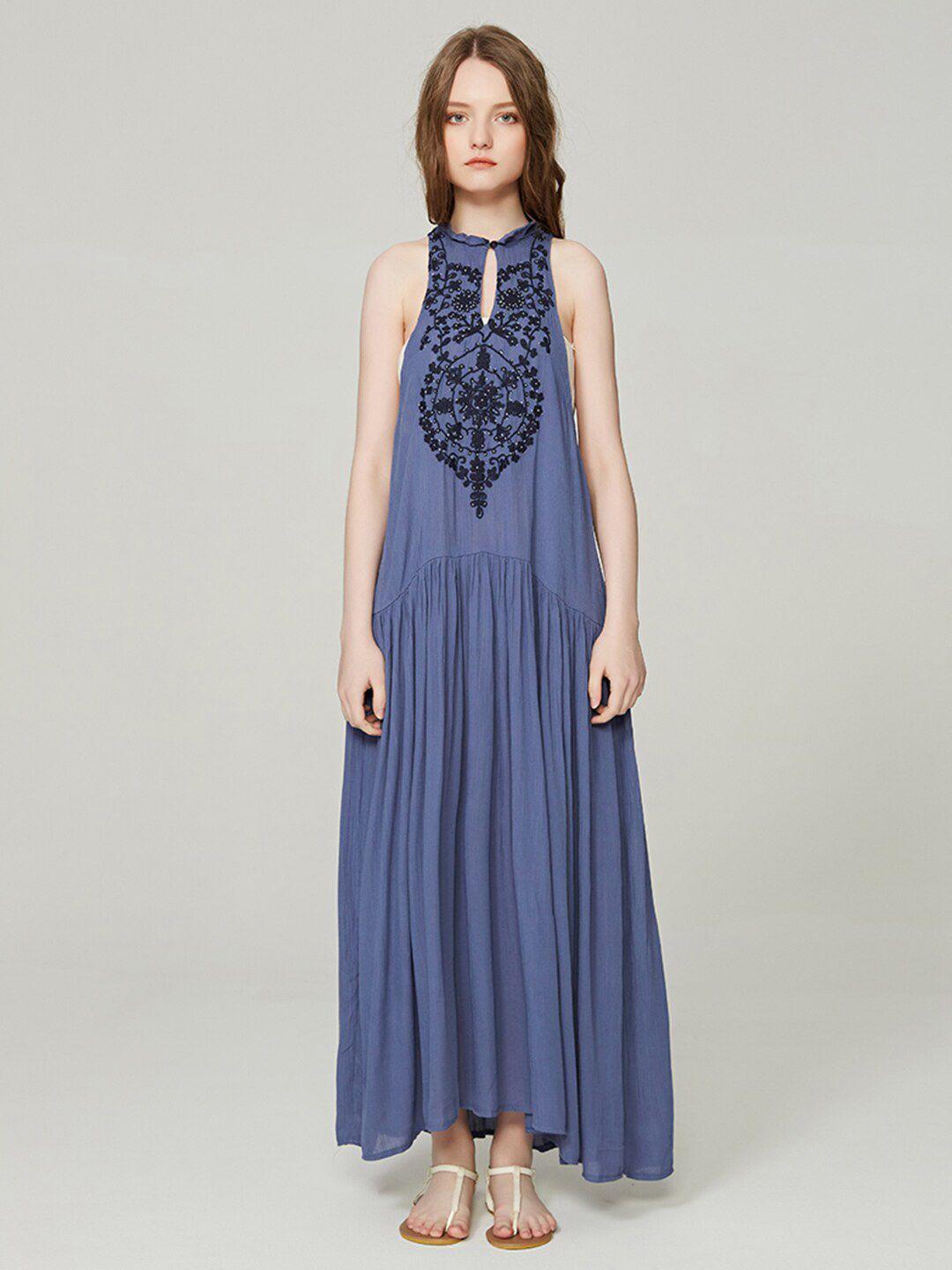 jc collection keyhole neck maxi dress