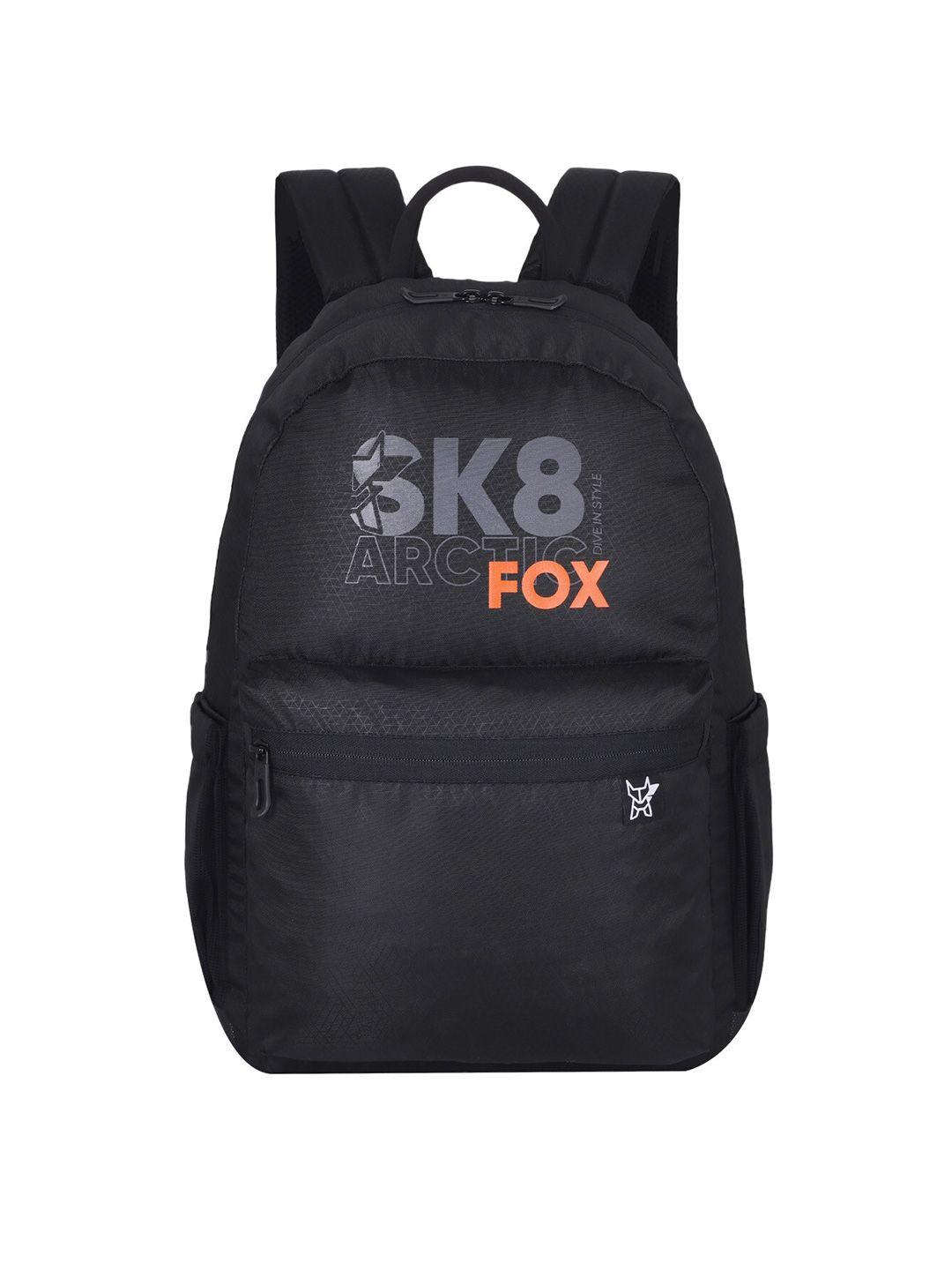 arctic fox printed water resistance laptop bag