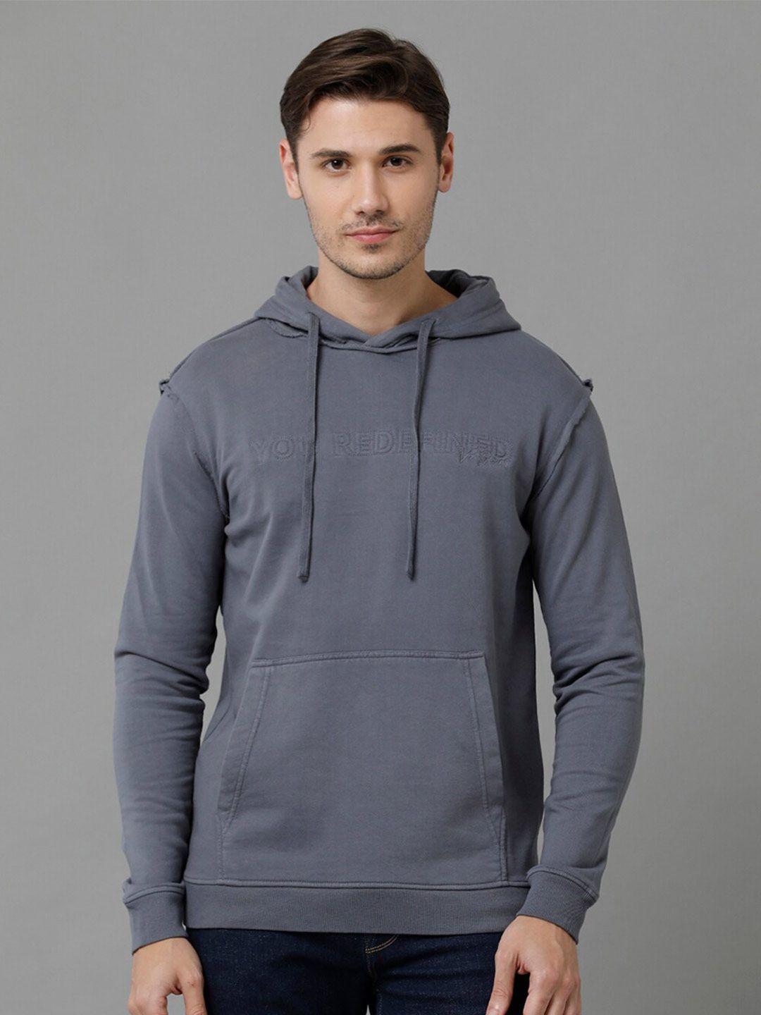 voi jeans hooded fleece sweatshirt