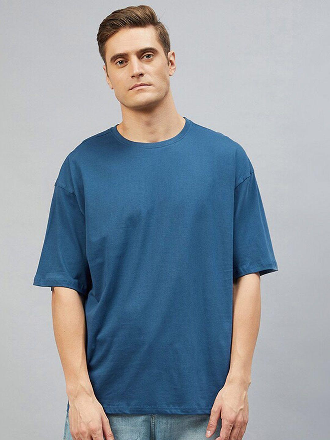 chimpaaanzee men blue loose t-shirt