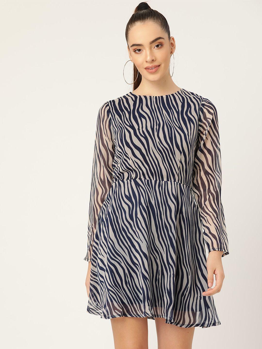 dodo & moa animal georgette dress