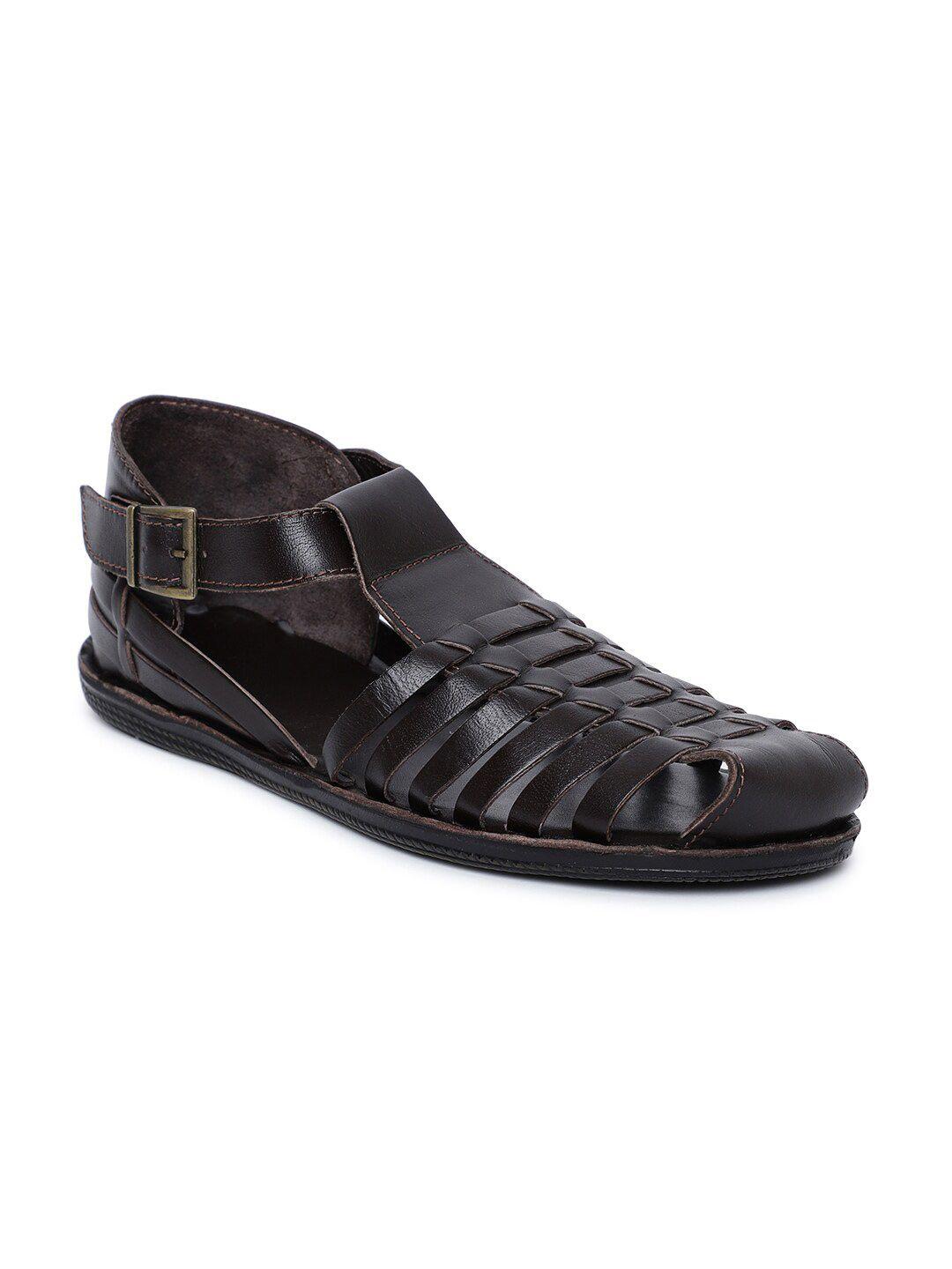 fabindia men leather fisherman sandals