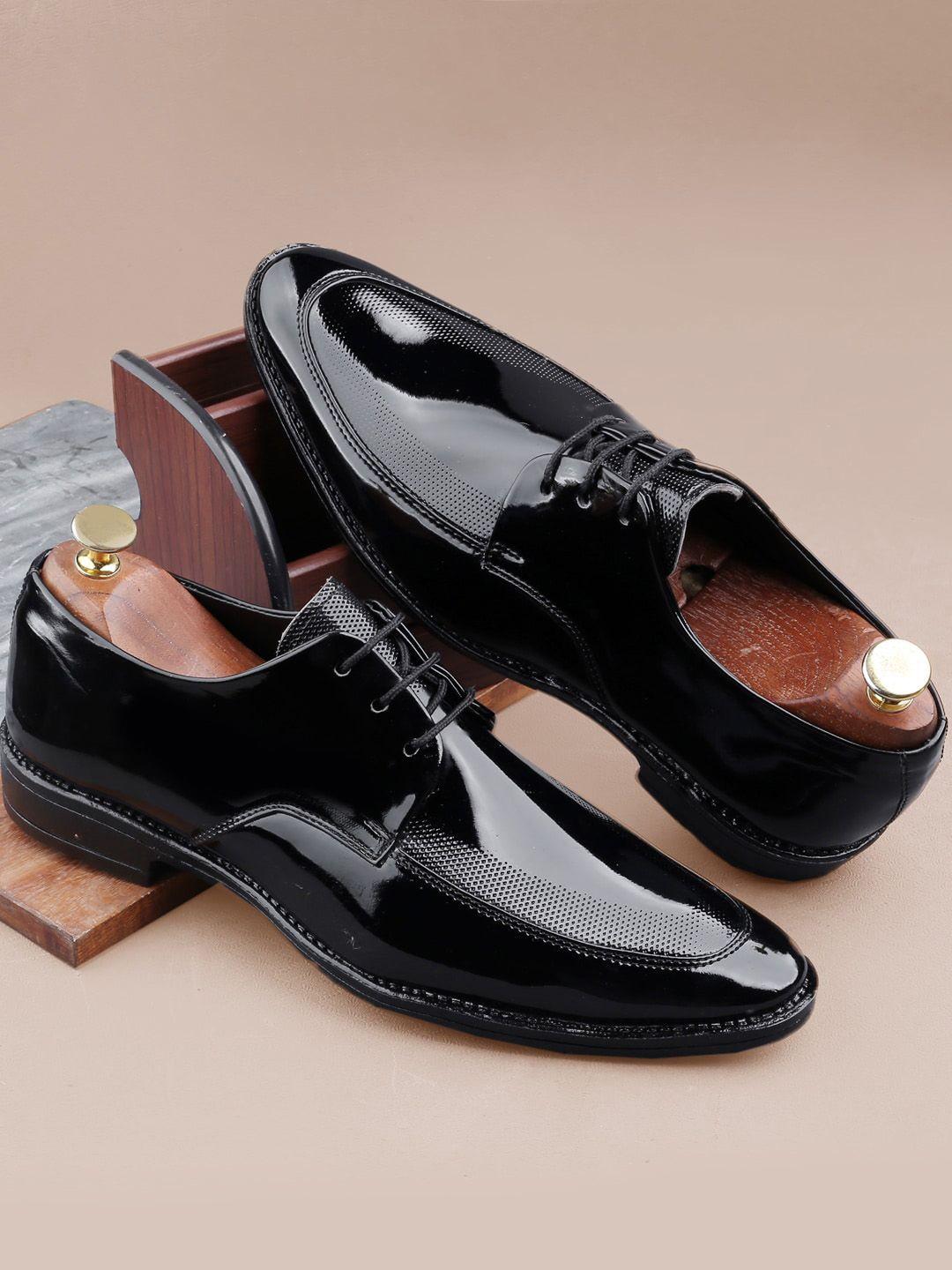 mr.wonker men textured formal derbys