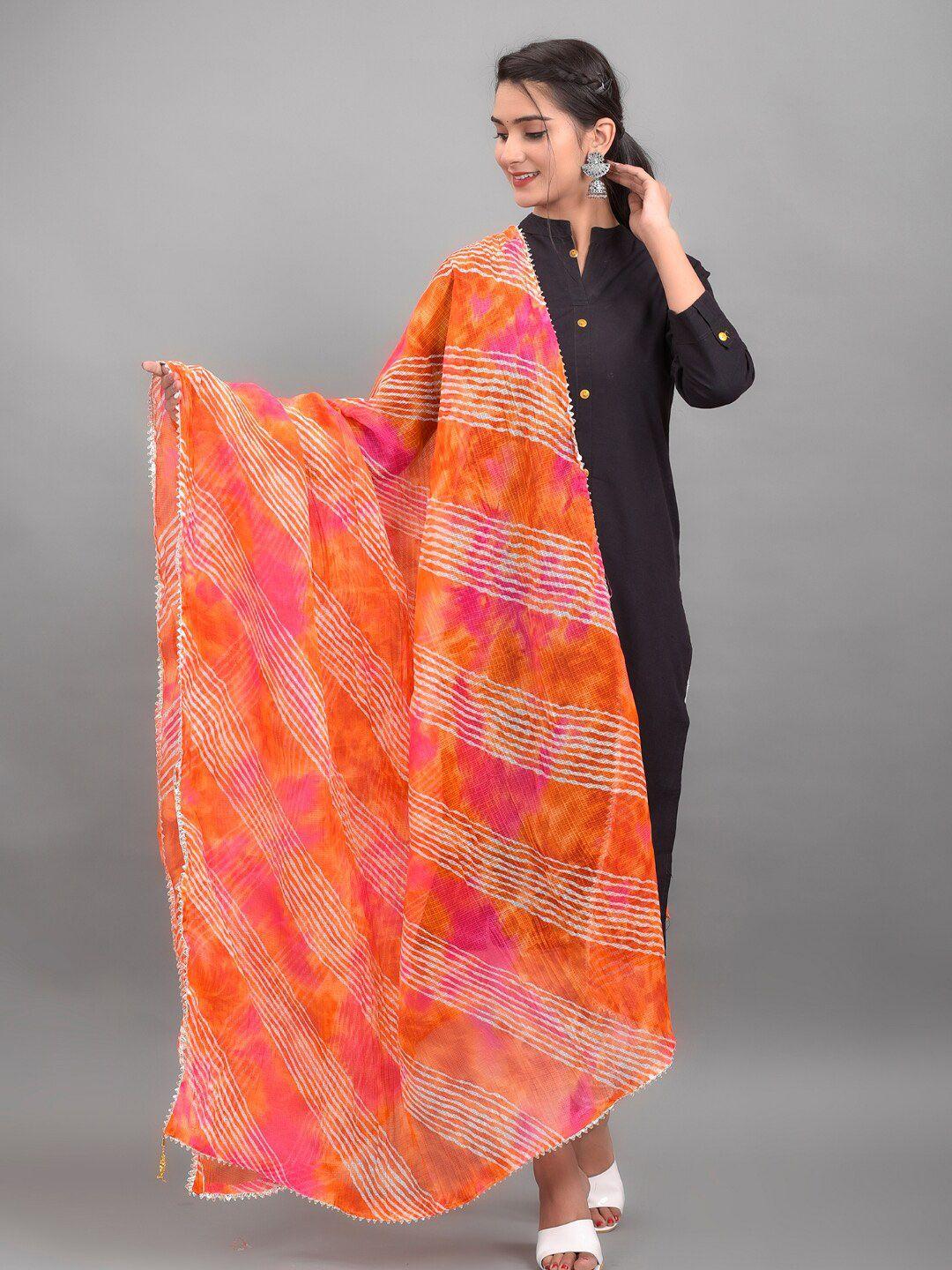 apratim leheriya printed dupatta