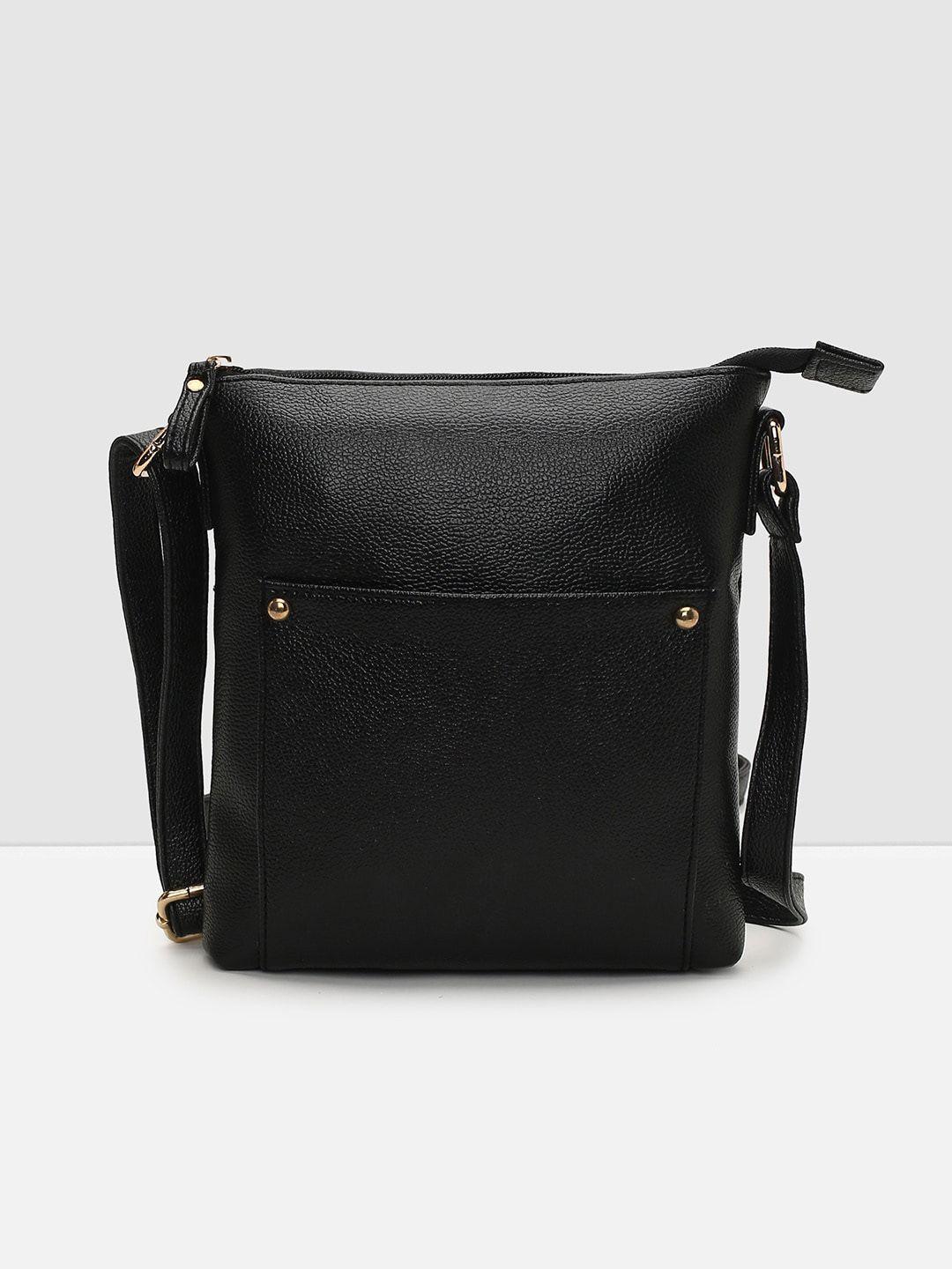 max pu structured sling bag