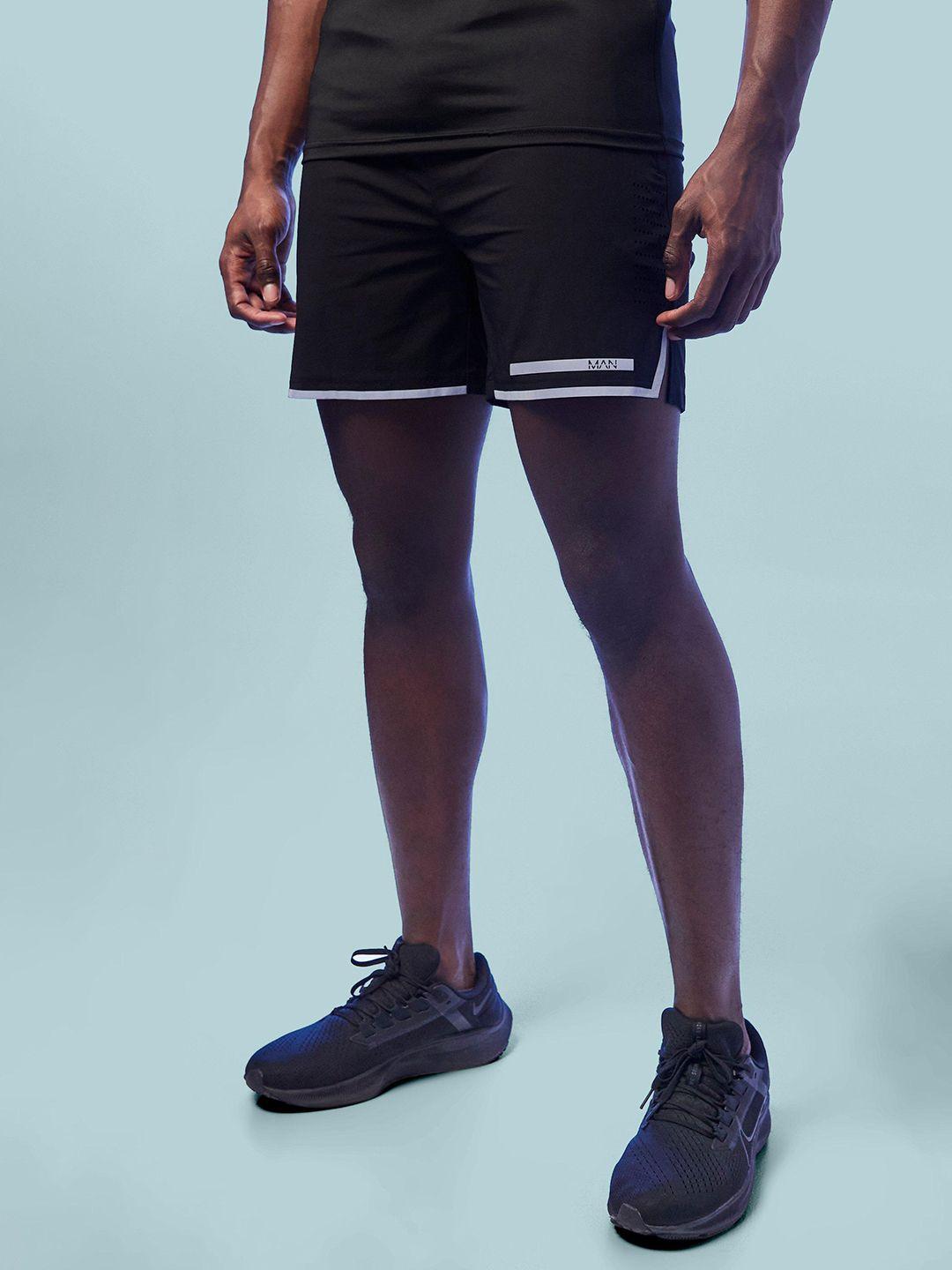 boohooman active performance sports shorts