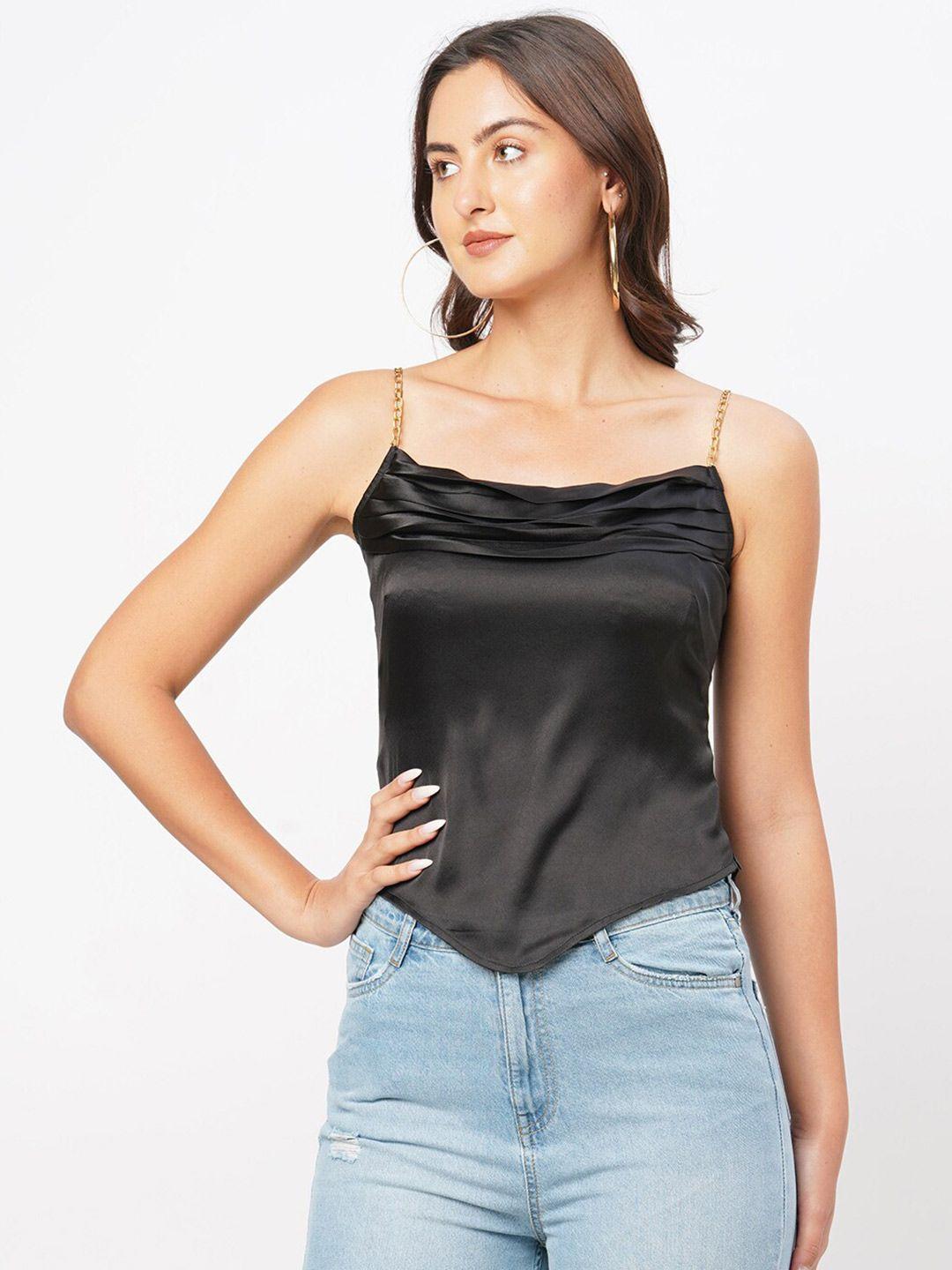 mish shoulder straps high-low top