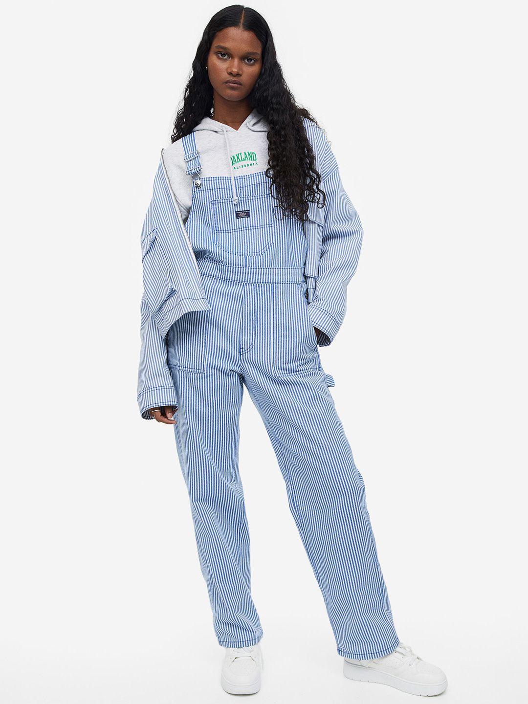 h&m woman twill dungarees