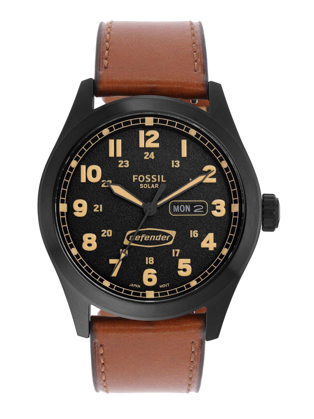 fossil men defender analogue watch fs5978