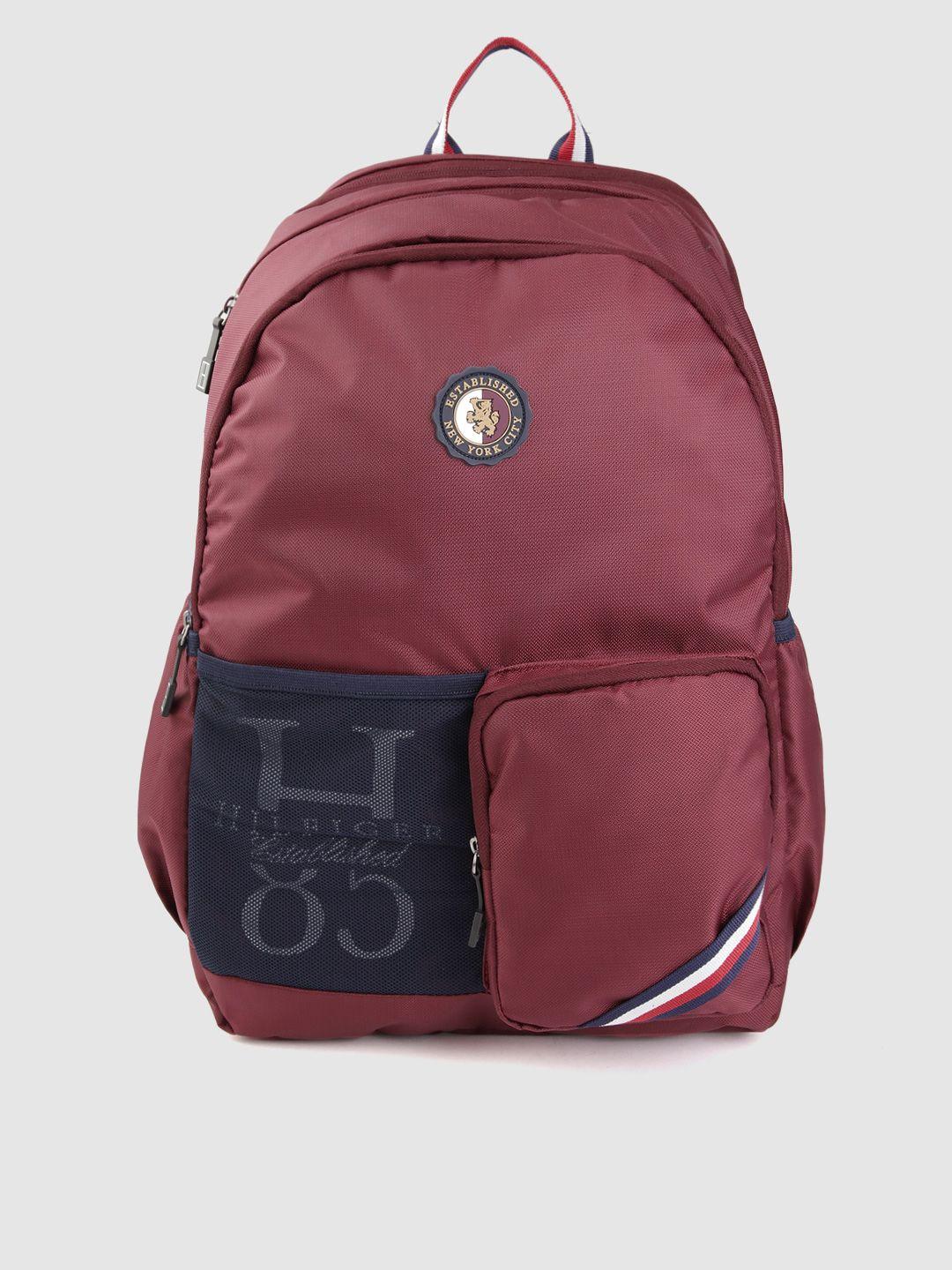 tommy hilfiger unisex colourblocked backpack