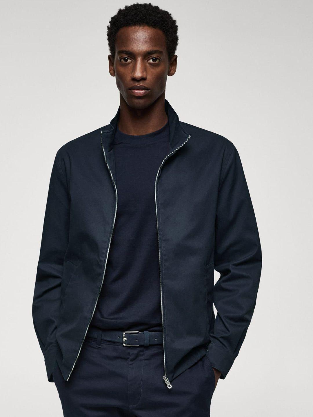 mango man pure cotton bomber jacket