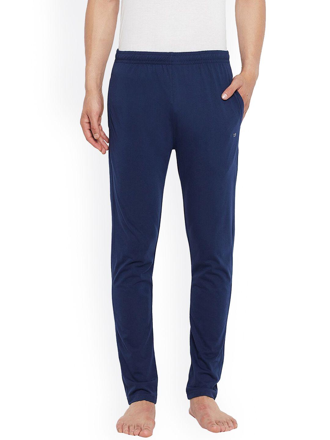 okane men mid-rise cotton lounge pants