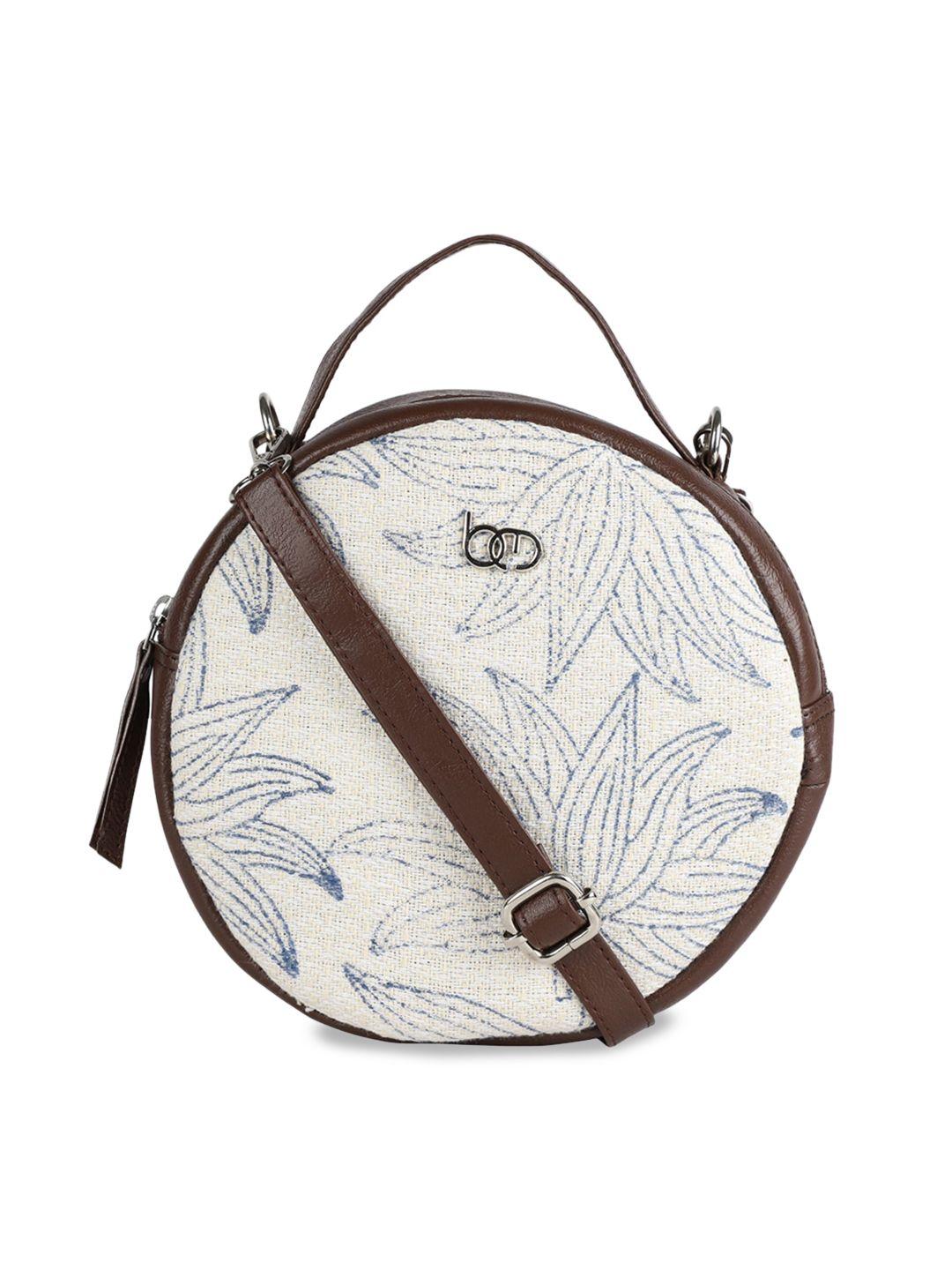 bagsy malone floral printed full moon sling bag