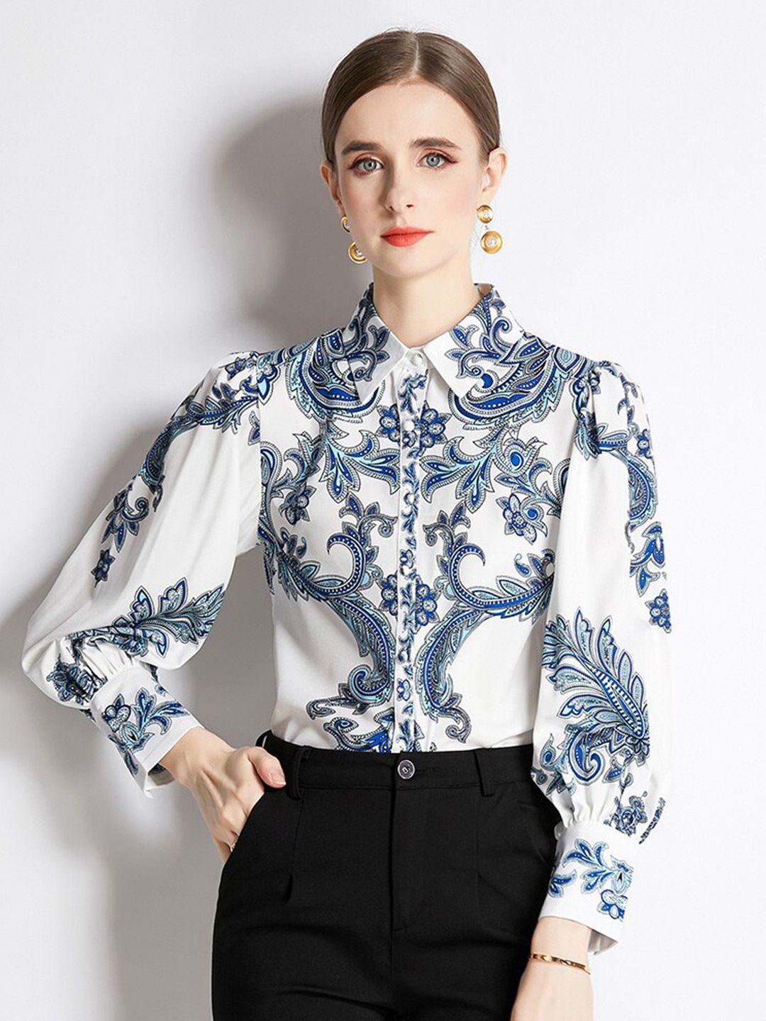 jc collection ethnic motifs printed casual shirt