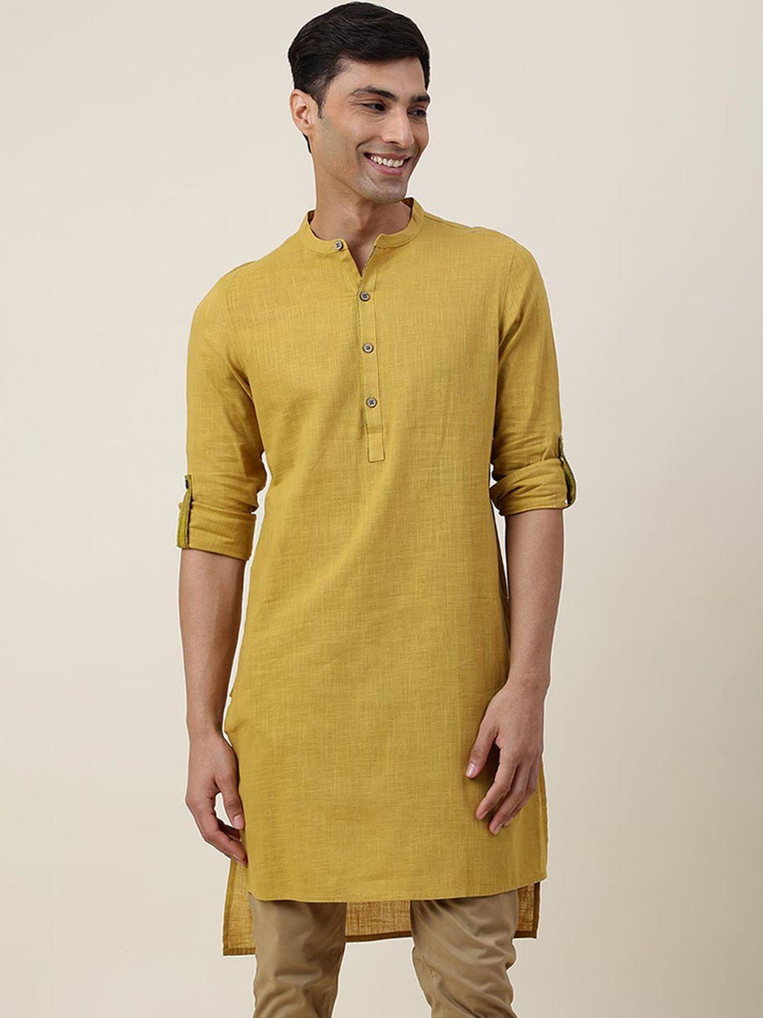 fabindia mandarin collar cotton kurta