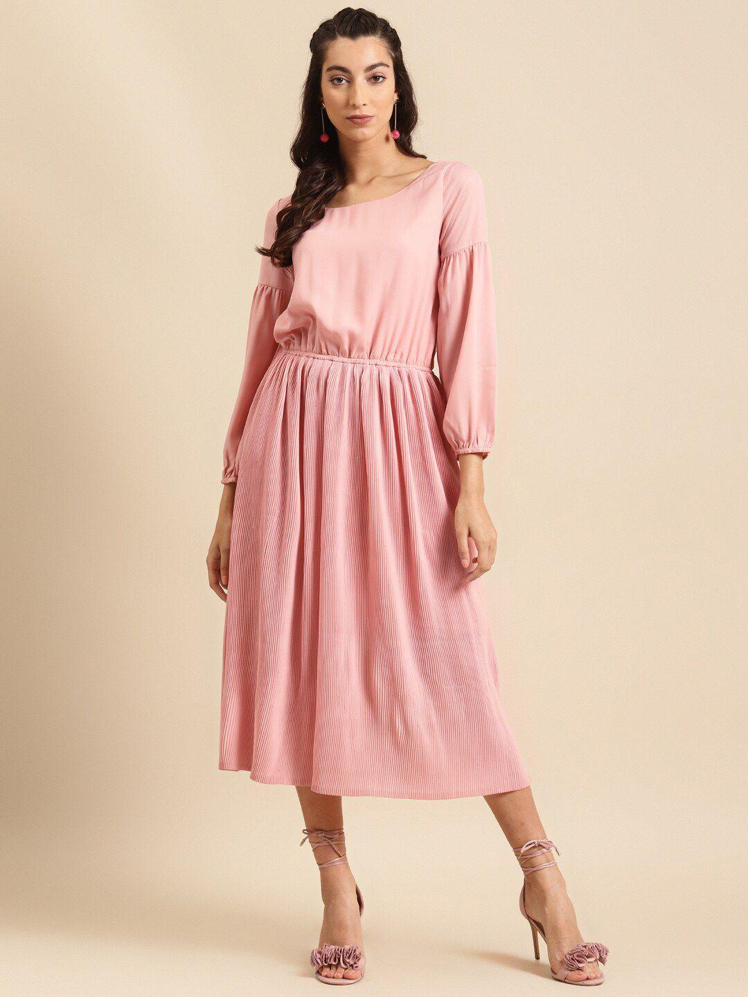 dodo & moa chiffon midi dress