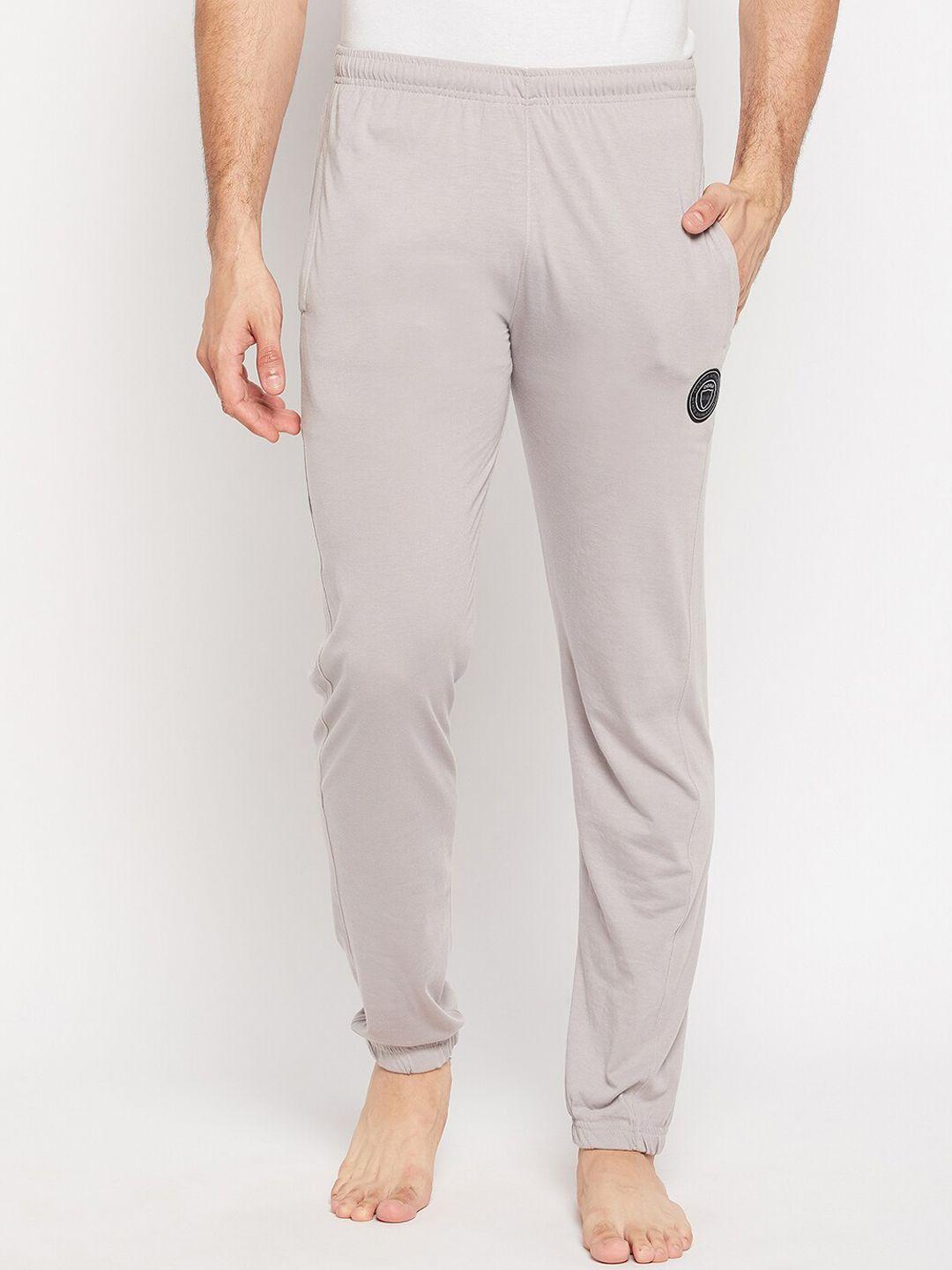 okane men mid-rise cotton lounge joggers