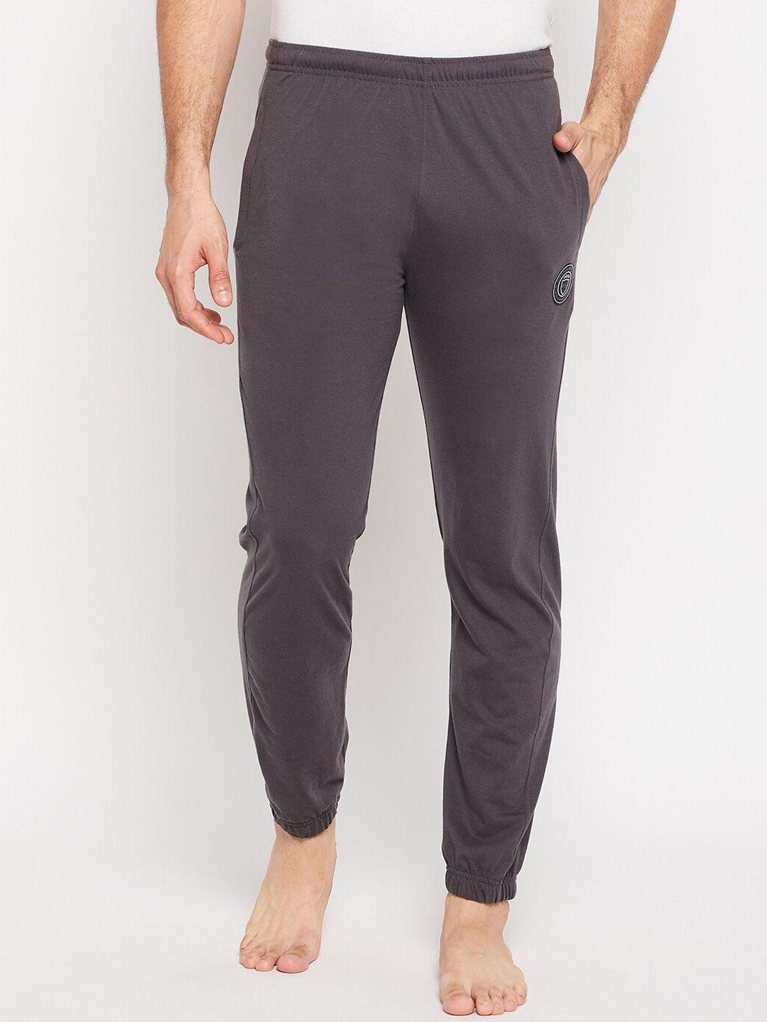 okane men mid-rise cotton lounge joggers