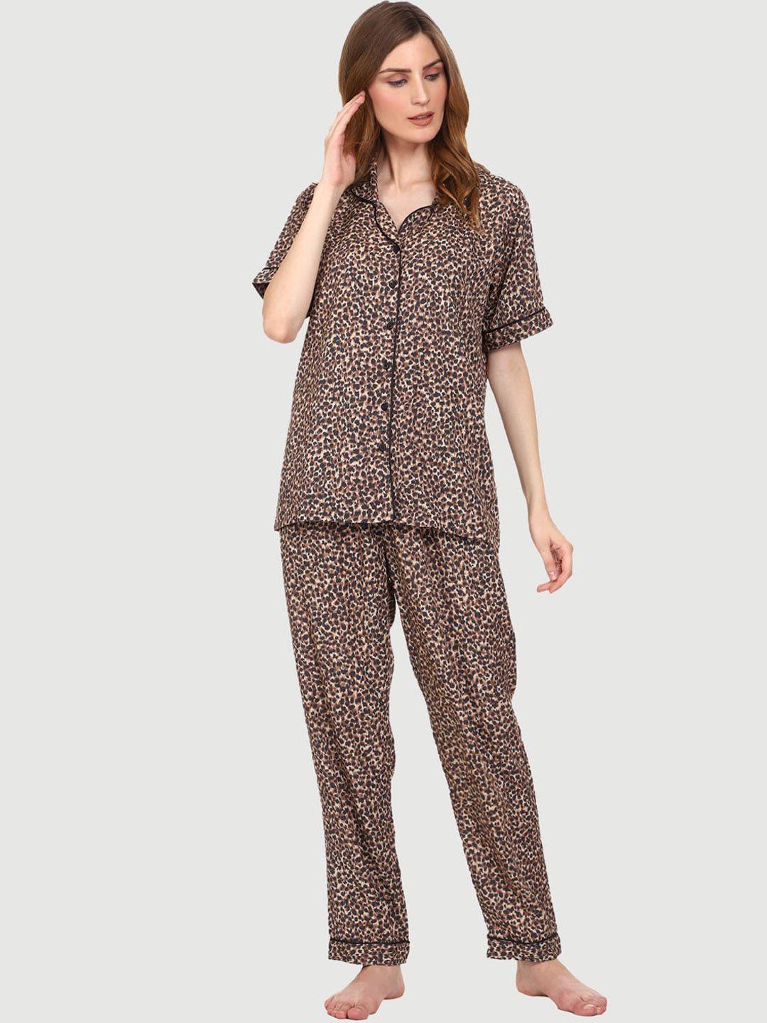 urban komfort animal printed night suit