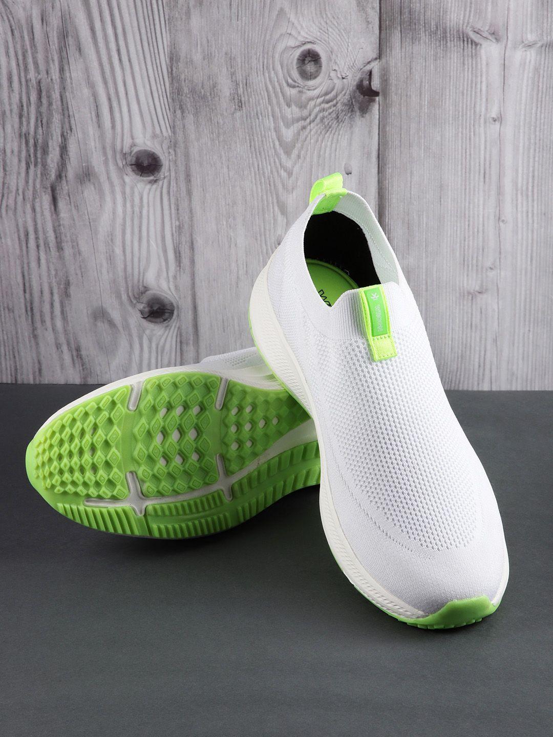 wrogn men woven design slip-on sneakers