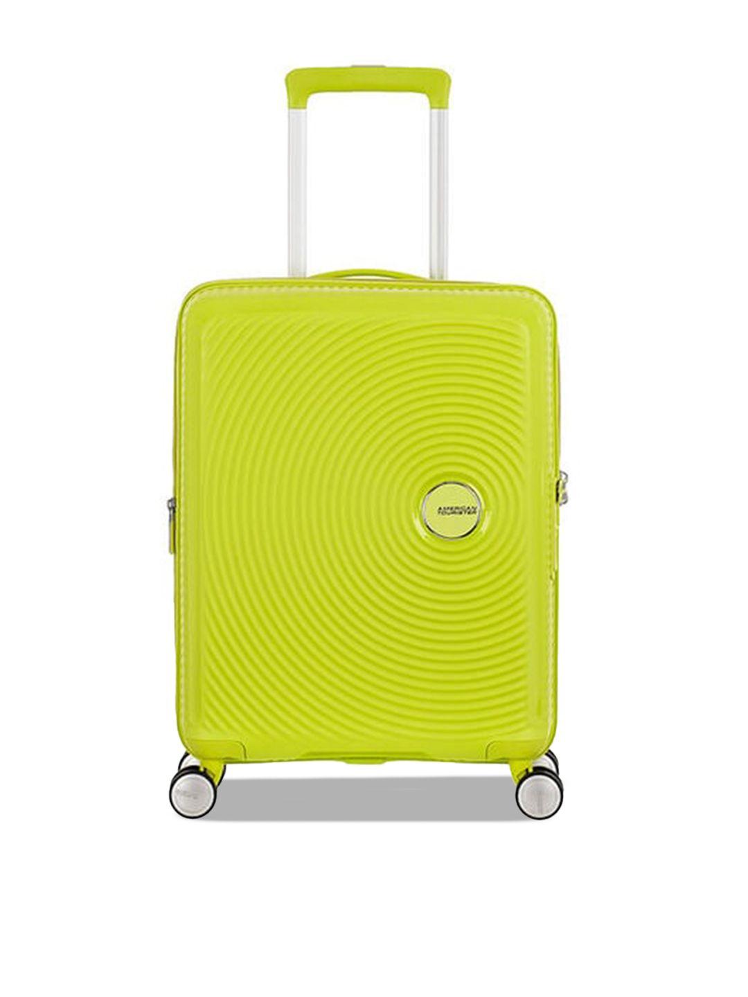 american tourister textured hard-sided cabin suitcase