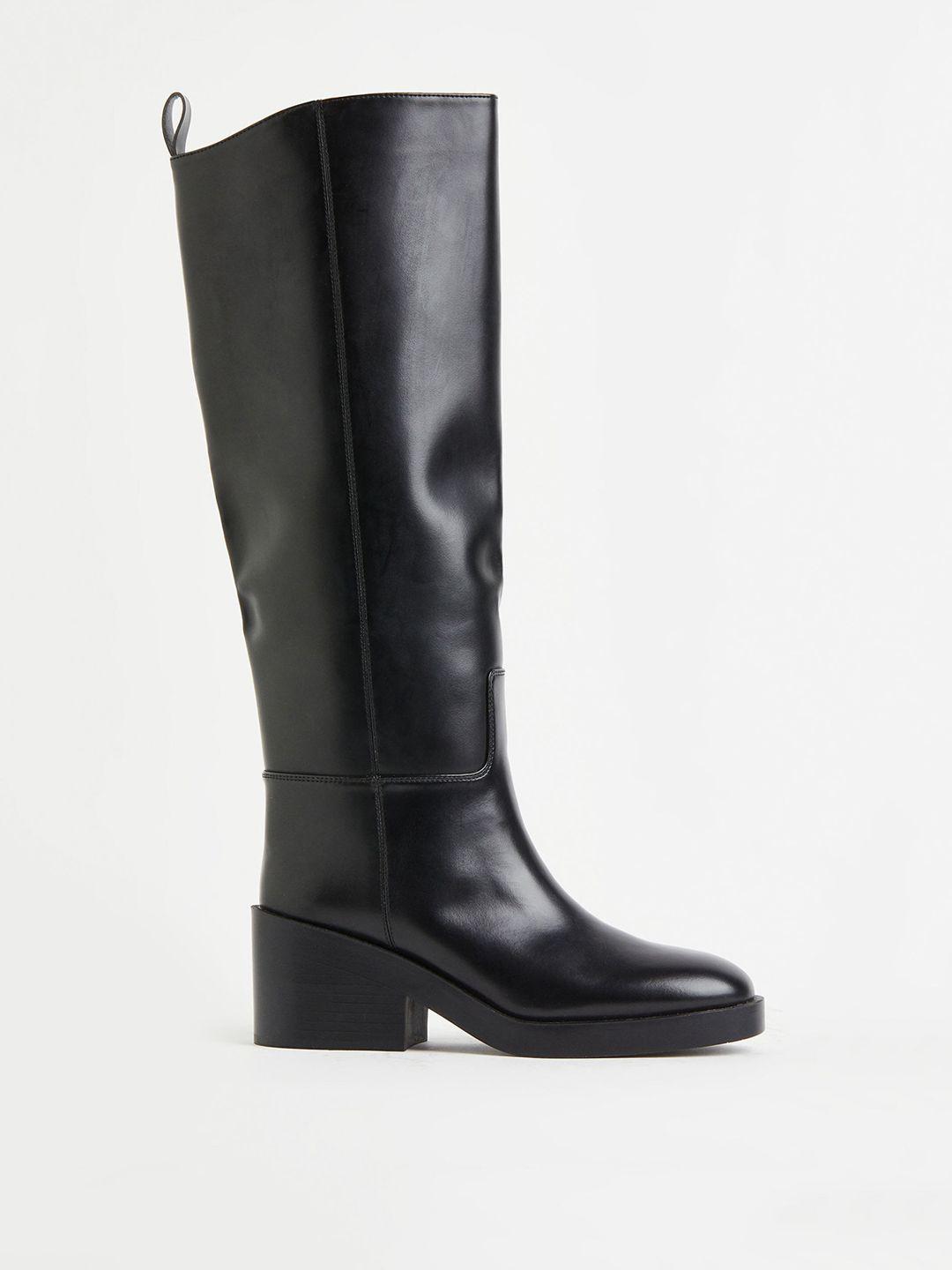 h&m women knee-high boots