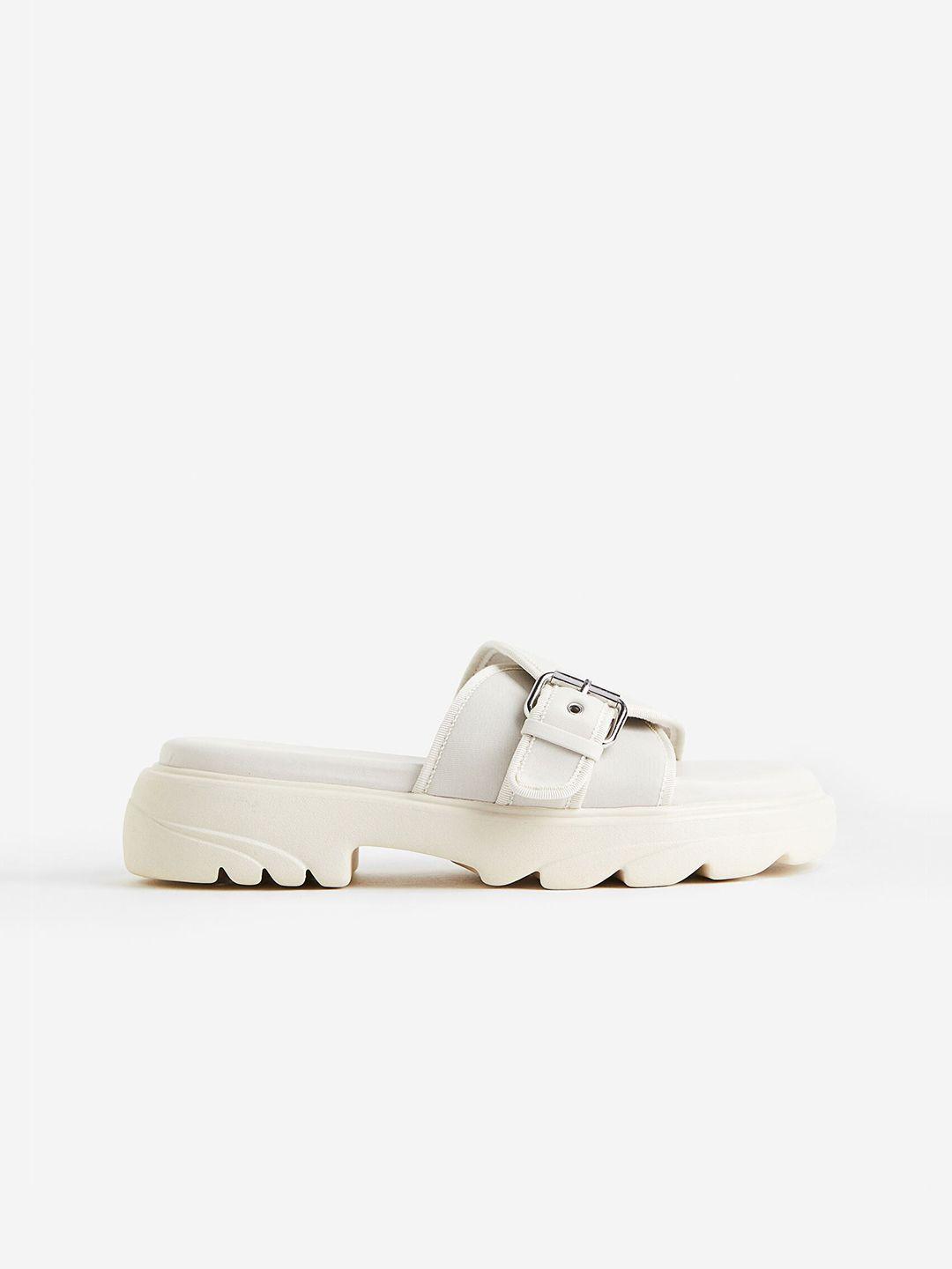 h&m women chunky slides