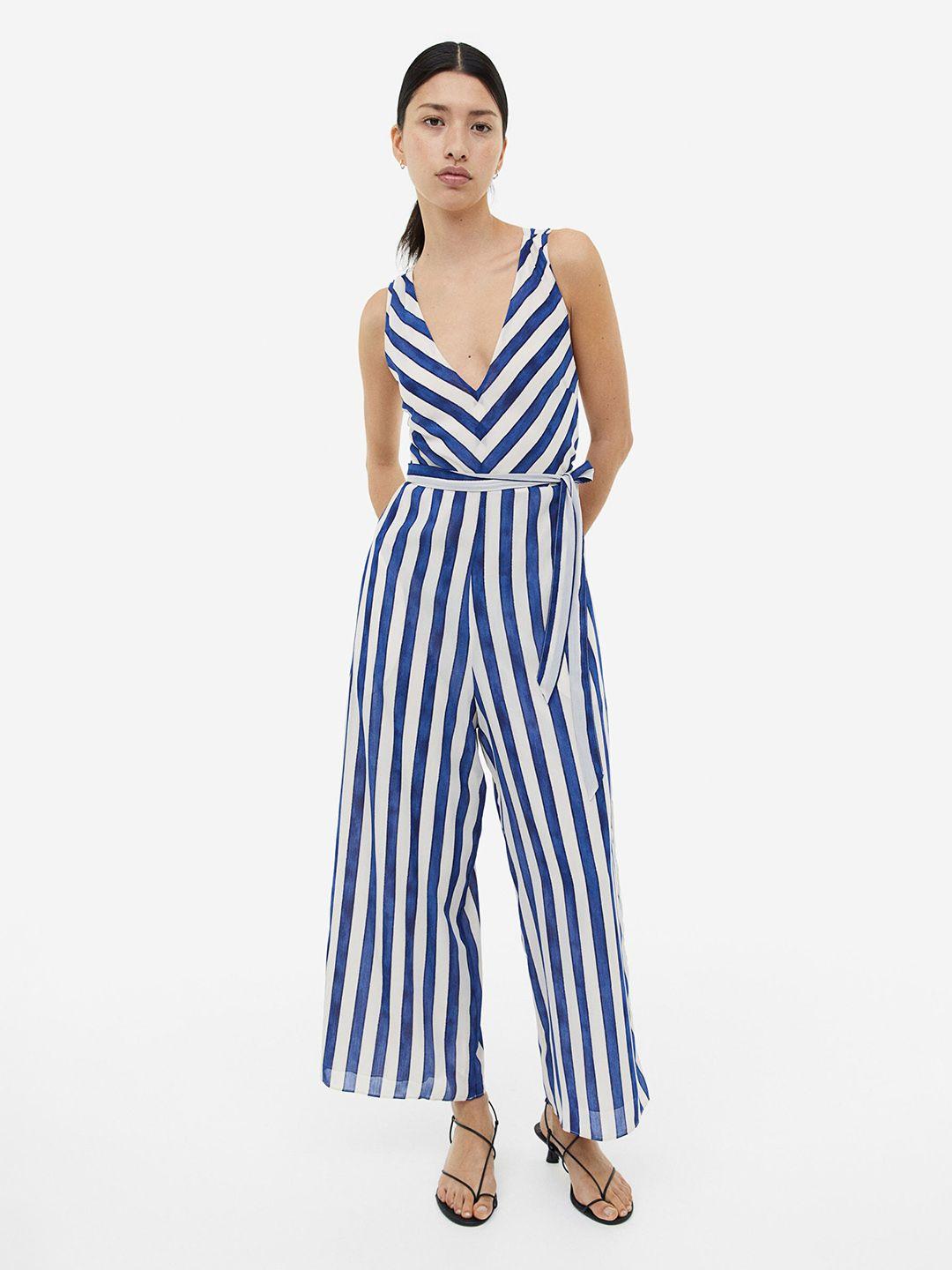 h&m sleeveless crpe jumpsuit