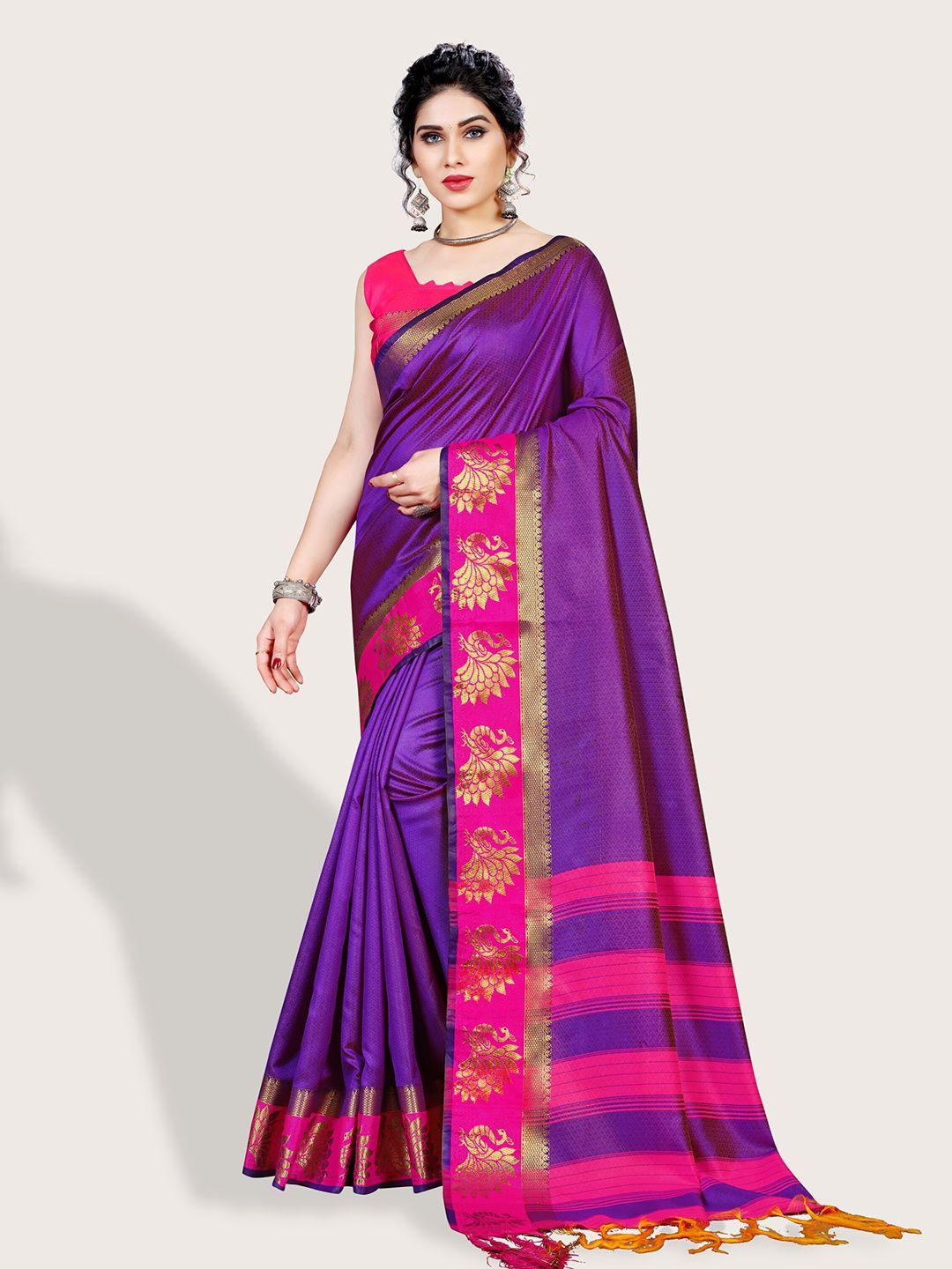 vaidehi fashion zari art silk saree