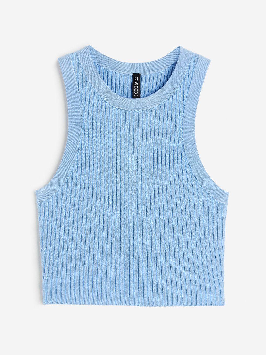 h&m women rib-knit sweater vest