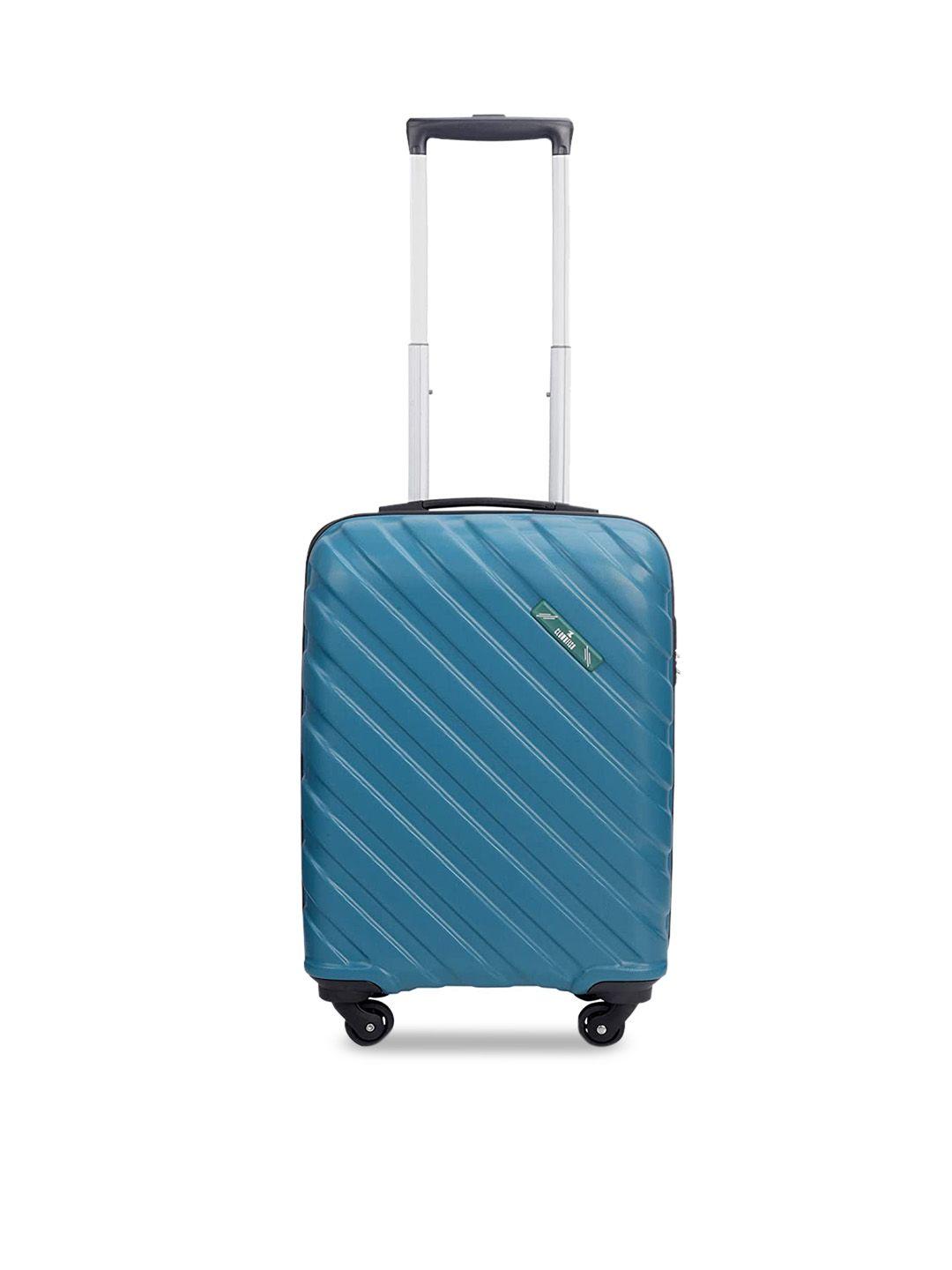 the clownfish textured hard sided small trolley suitcase